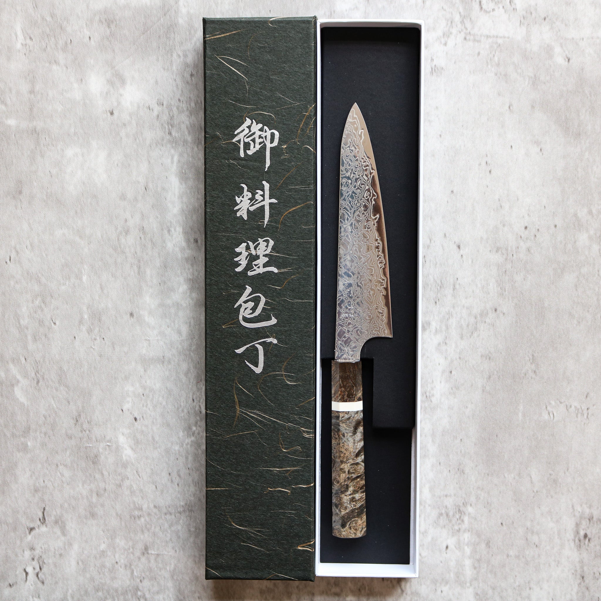 Yoshihiro Yauji Damascus Petty 150 mm
