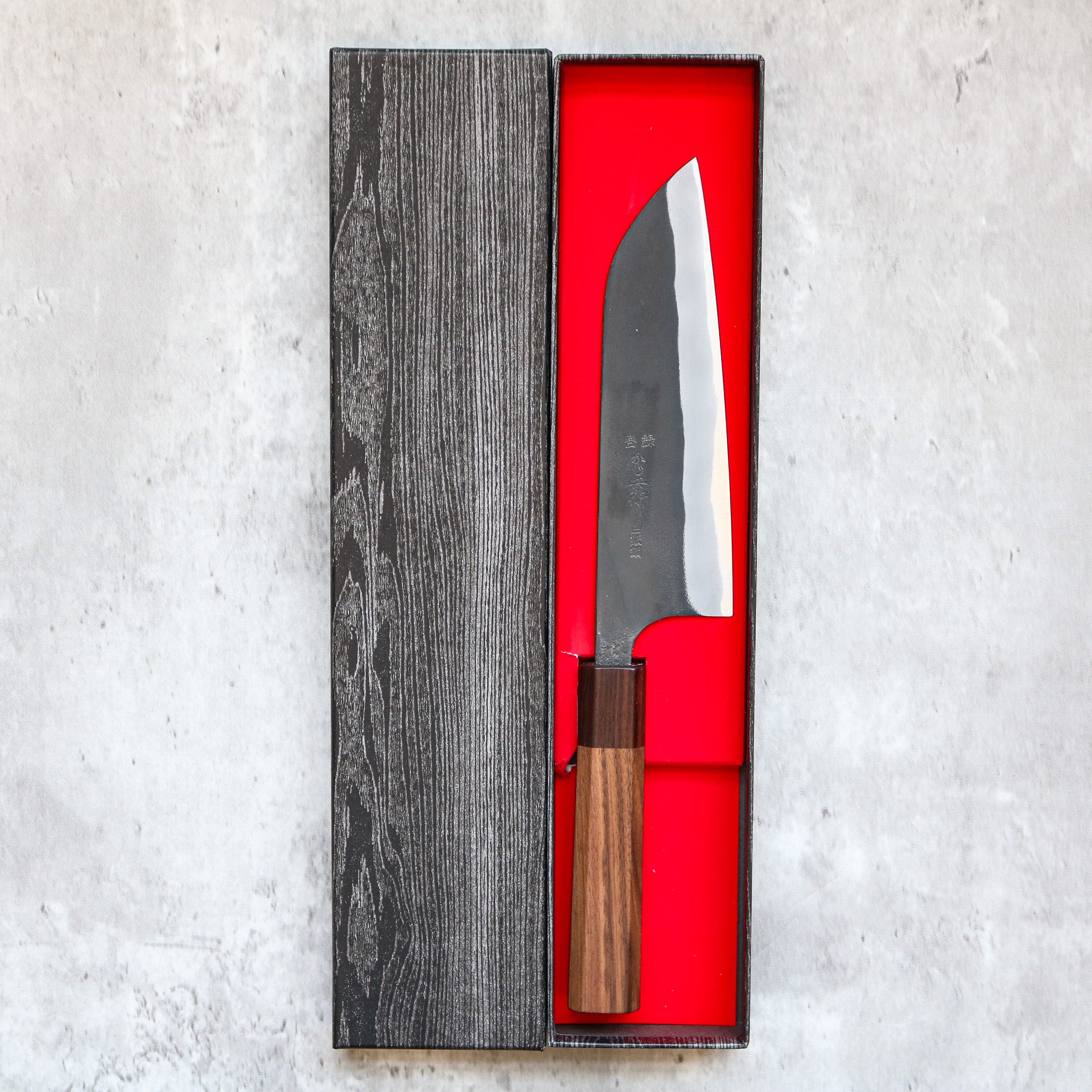 Kajibee Kurouchi Santoku 165 mm