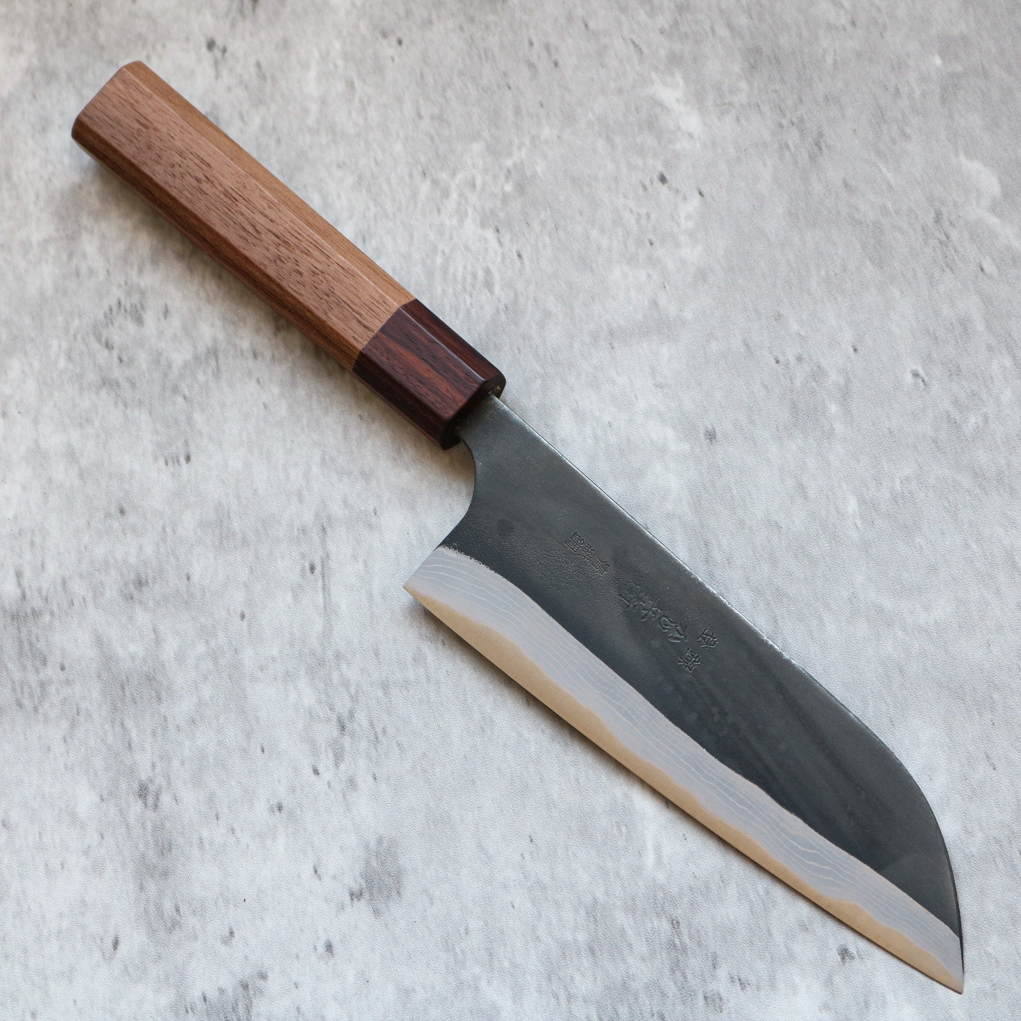 Kajibee Kuro Damascus Santoku 165 mm