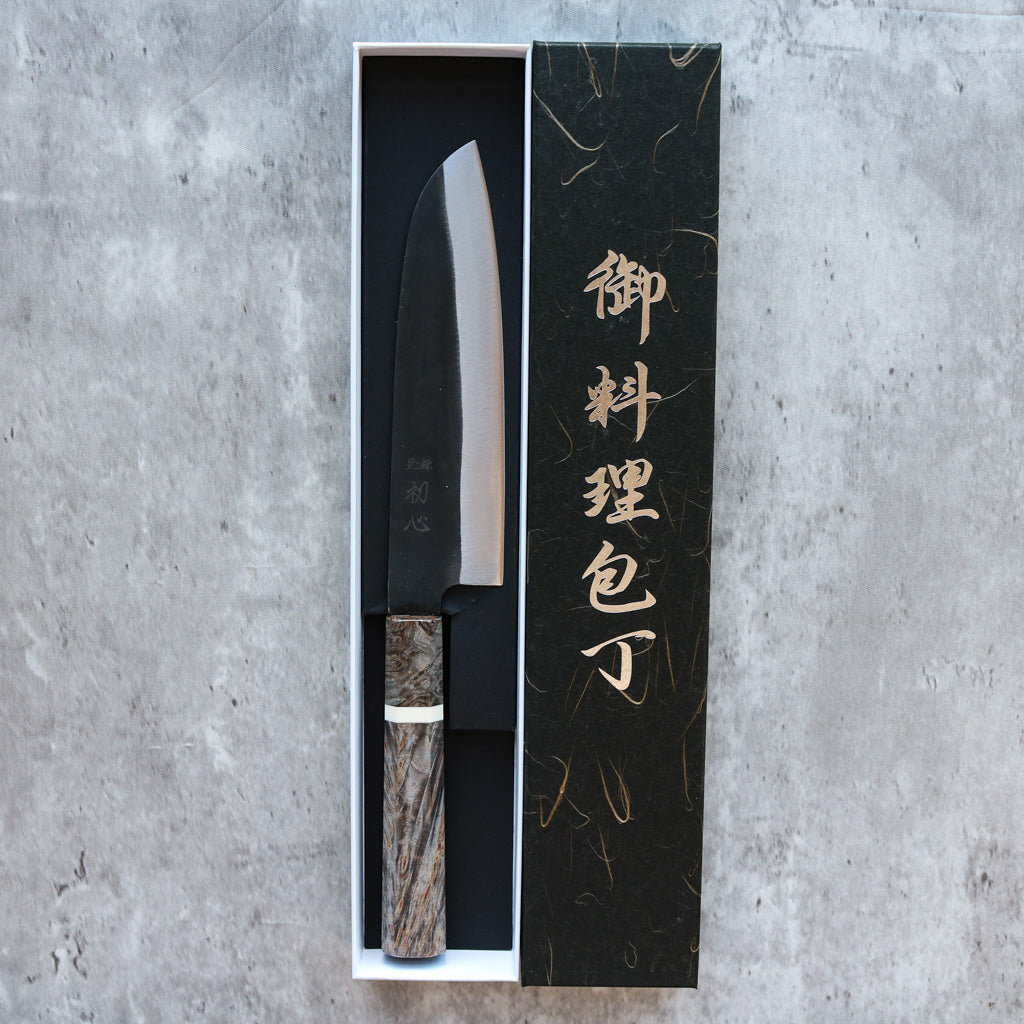 Hatsukokoro Aokitae Santoku 165 mm