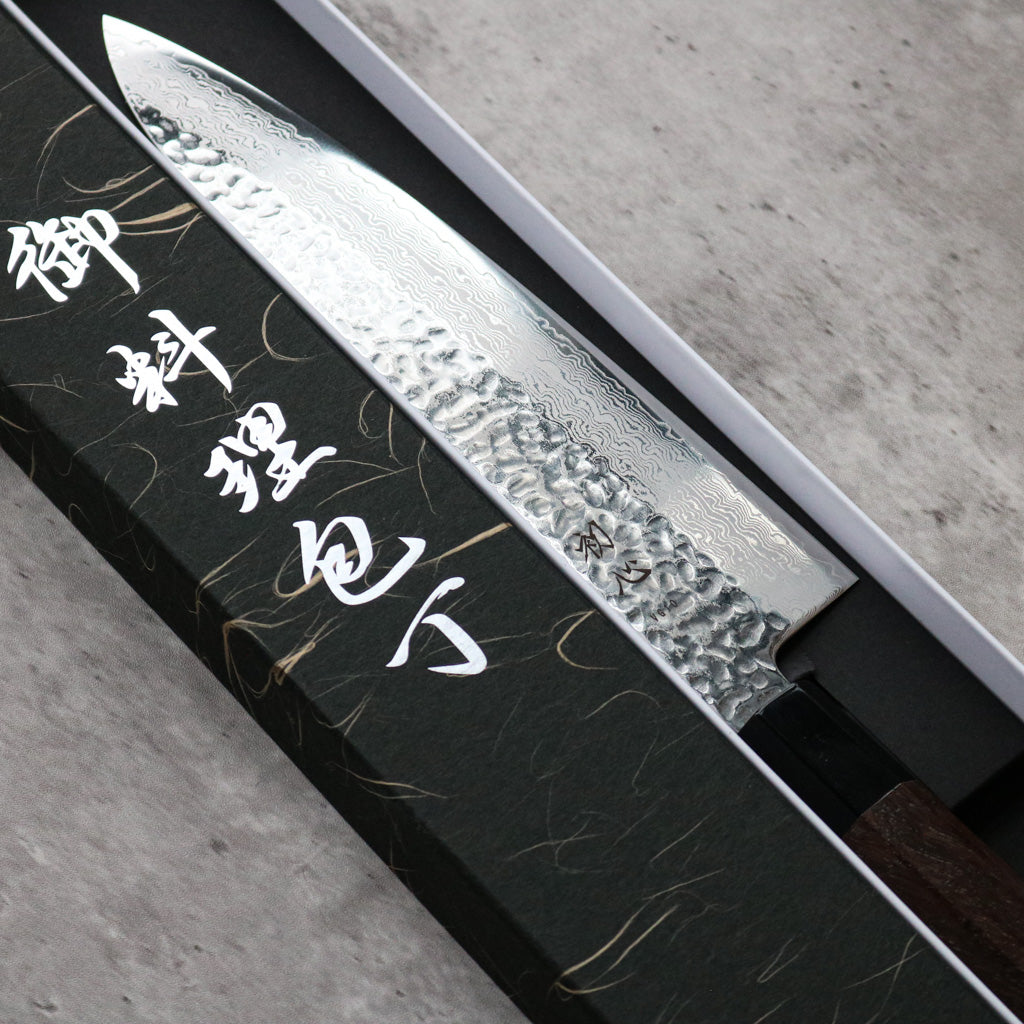 Hatsukokoro Hayabusa Damascus Gyuto 240 mm