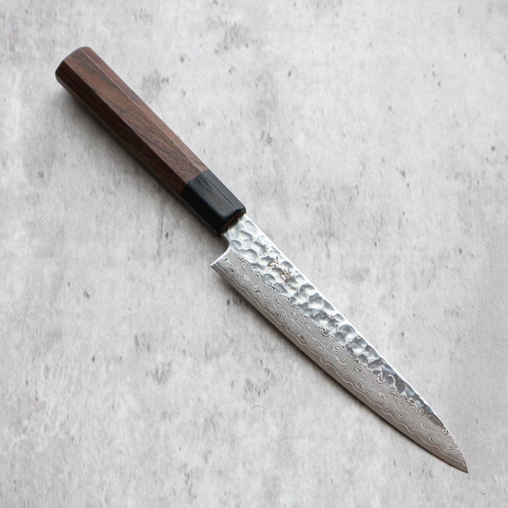 Hatsukokoro Hayabusa Damascus Petty 150 mm