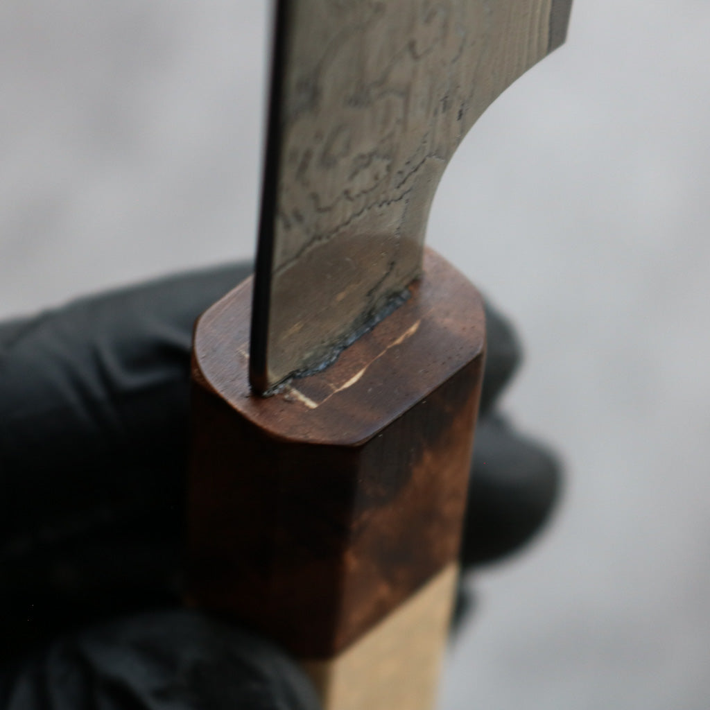 Kenshiro Hatono Ginsan Damascus Kiritsuke Petty 135 mm