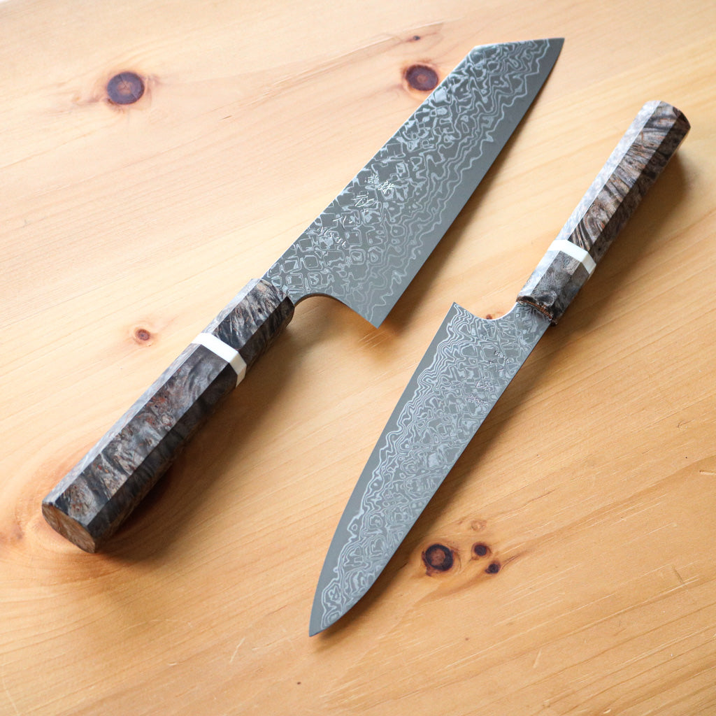 Yoshihiro Yauji Petty 150 mm + Bunka 180 mm