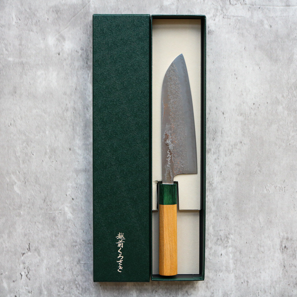 Makoto Kurosaki VG-10W Santoku 165 mm