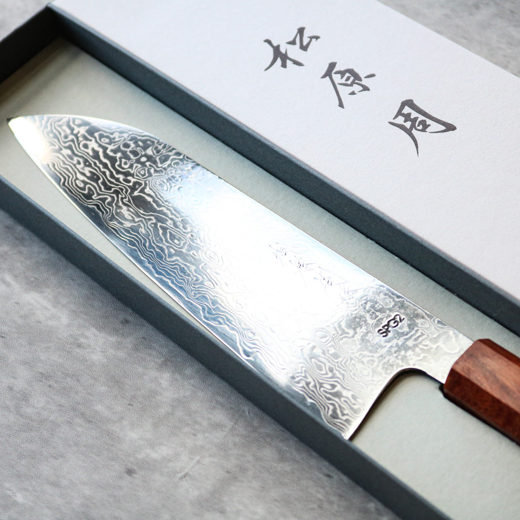 Matsubara Hamono R2 Damascus Gyuto 210 mm