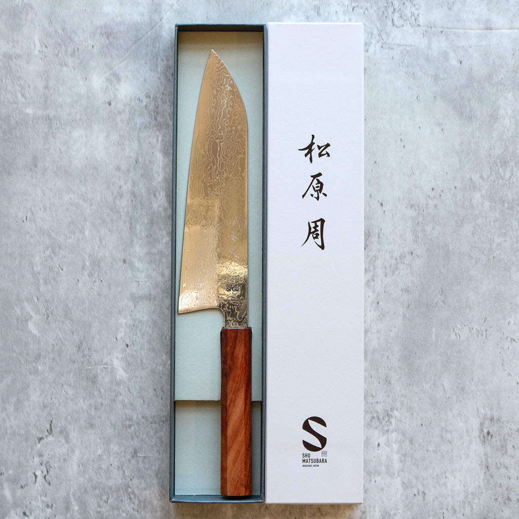 Matsubara Hamono R2 Damascus Gyuto 210 mm