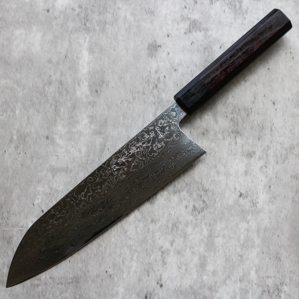 Matsubara Hamono R2 Damascus Gyuto 210 mm (Rosewood)