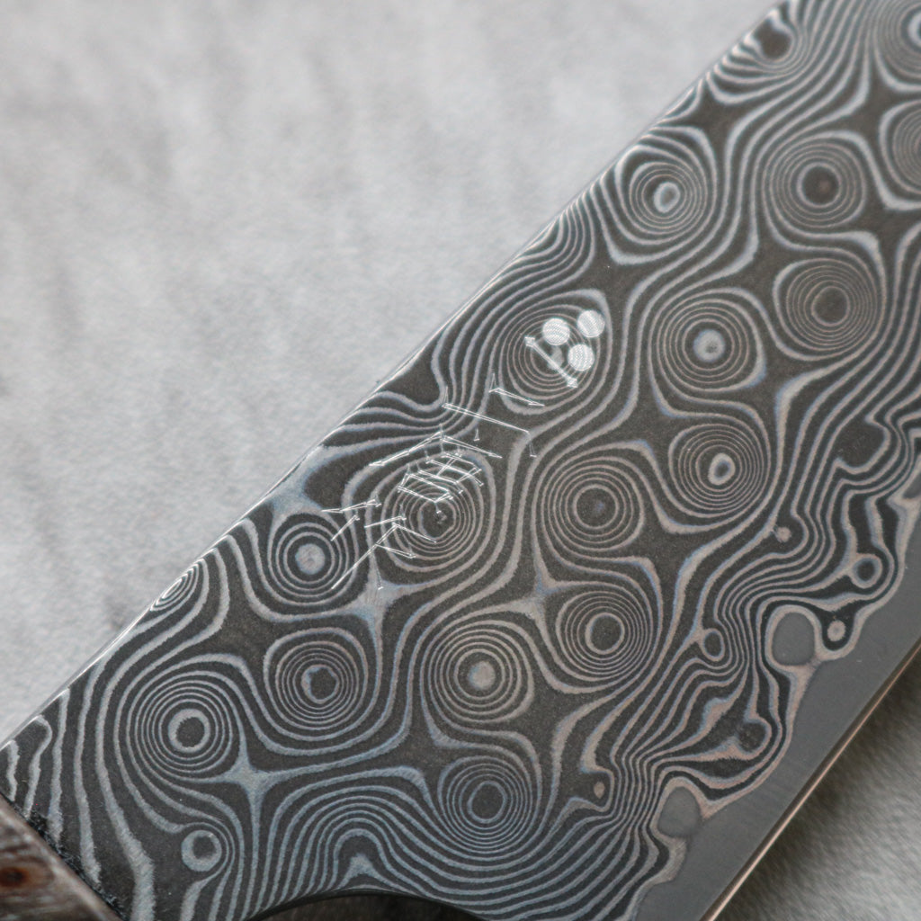 Nigara Hamono Damascus Anmon Petty 115 mm