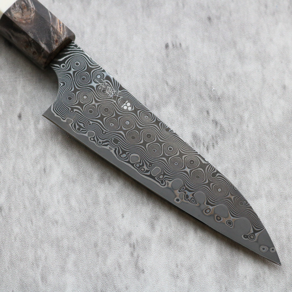 Nigara Hamono Damascus Anmon Petty 115 mm