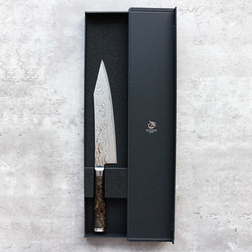 Ryusen Hamono Oukoku-Ryu MT Gyuto 210 mm