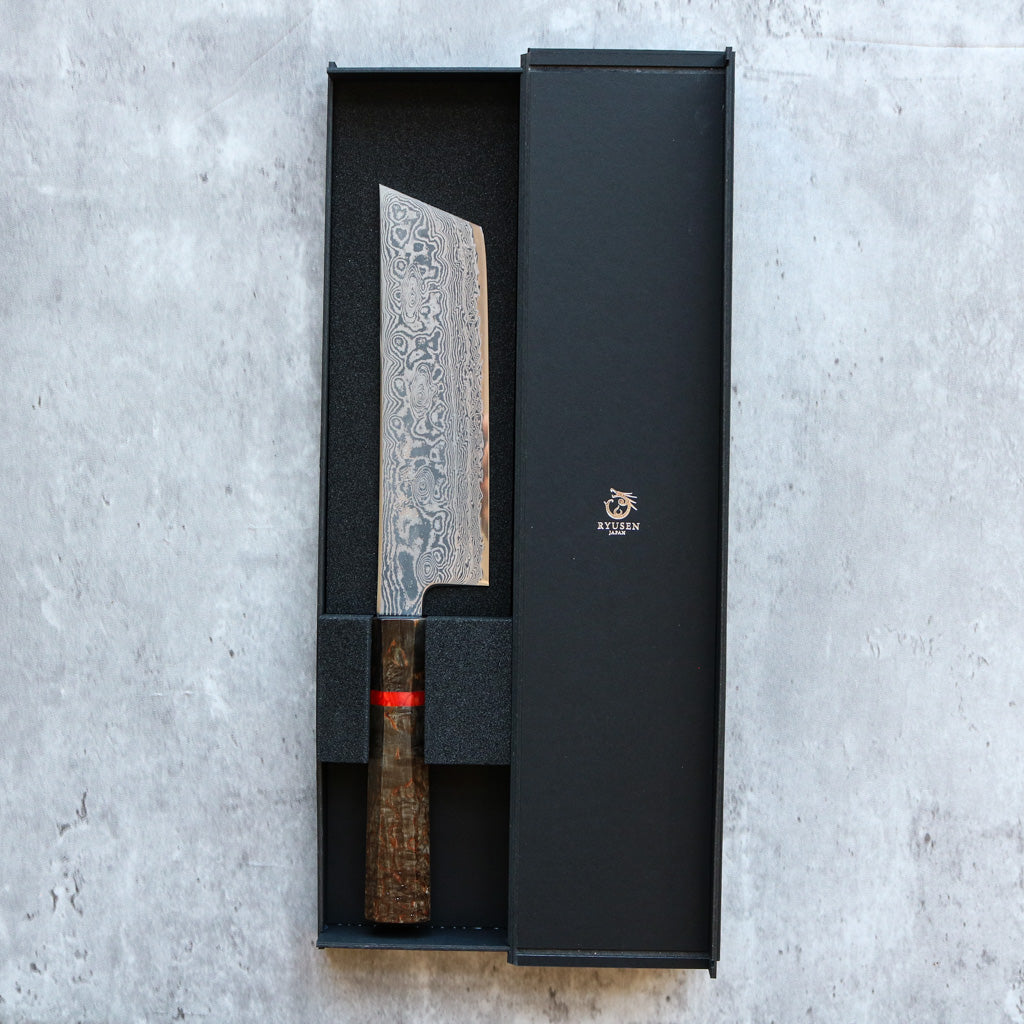 Ryusen Hamono Oukoku-Ryu KAI Nakiri 155 mm