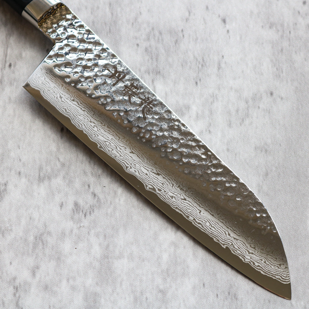 Ryusen Hamono Tangan-ryu Micarta Santoku 165 mm