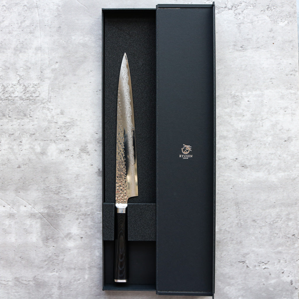 Ryusen Hamono Tangan-ryu Micarta Sujihiki 240 mm