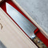 Takeshi Saji Rainbow Damascus Bunka 175 mm