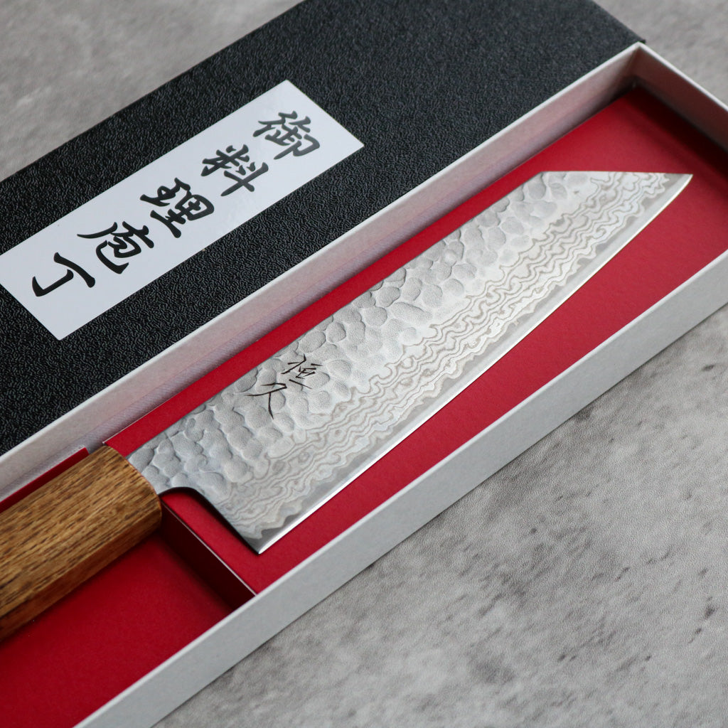 Tsunehisa Damascus Ginsan Bunka 165 mm