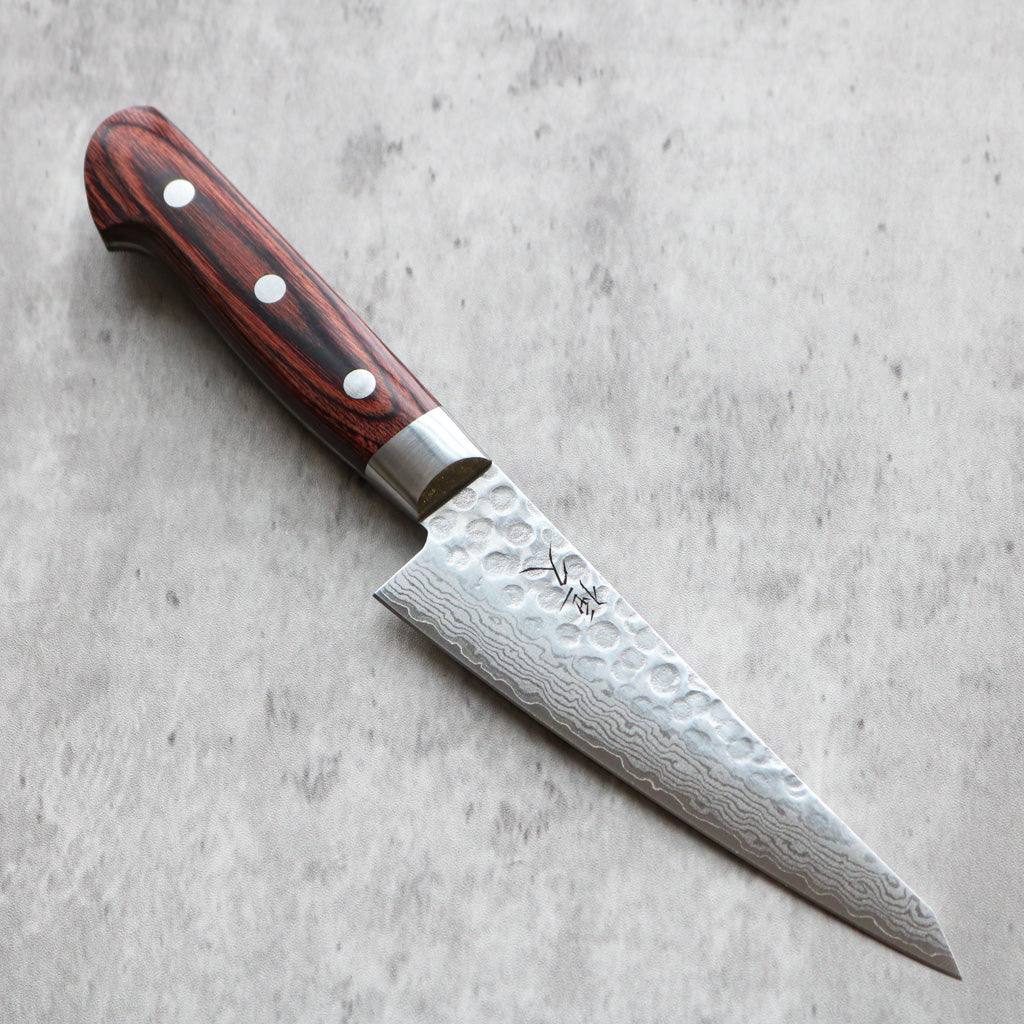Tsunehisa VG-10 Damascus Honesuki 150mm