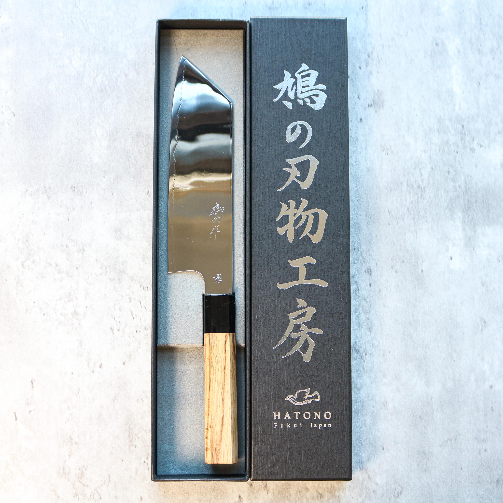 Kenshiro Hatono High Polish Bunka 180 mm