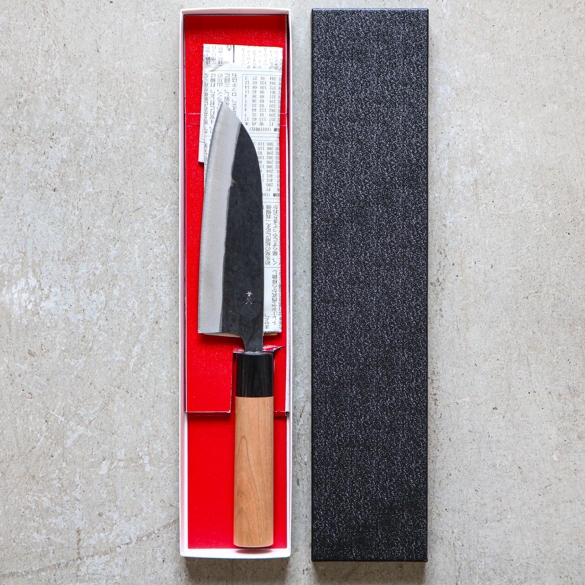 Muneishi Kurouchi Santoku 155 mm