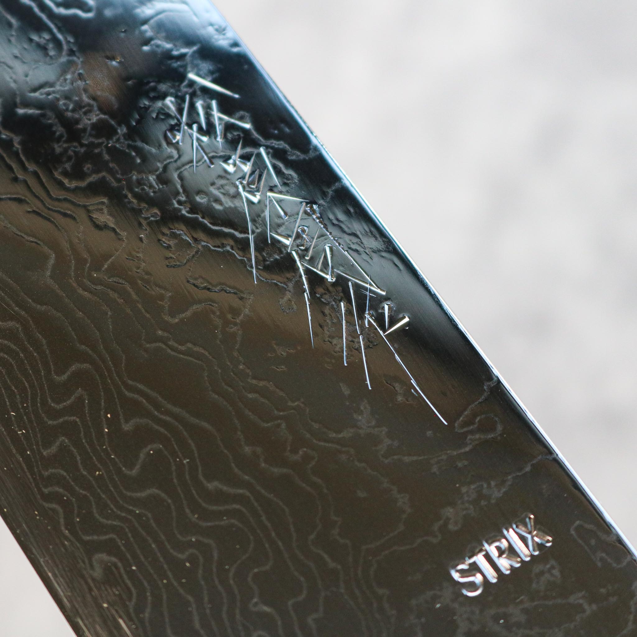 Matsubara Hamono STRIX Damascus Nakiri 165 mm