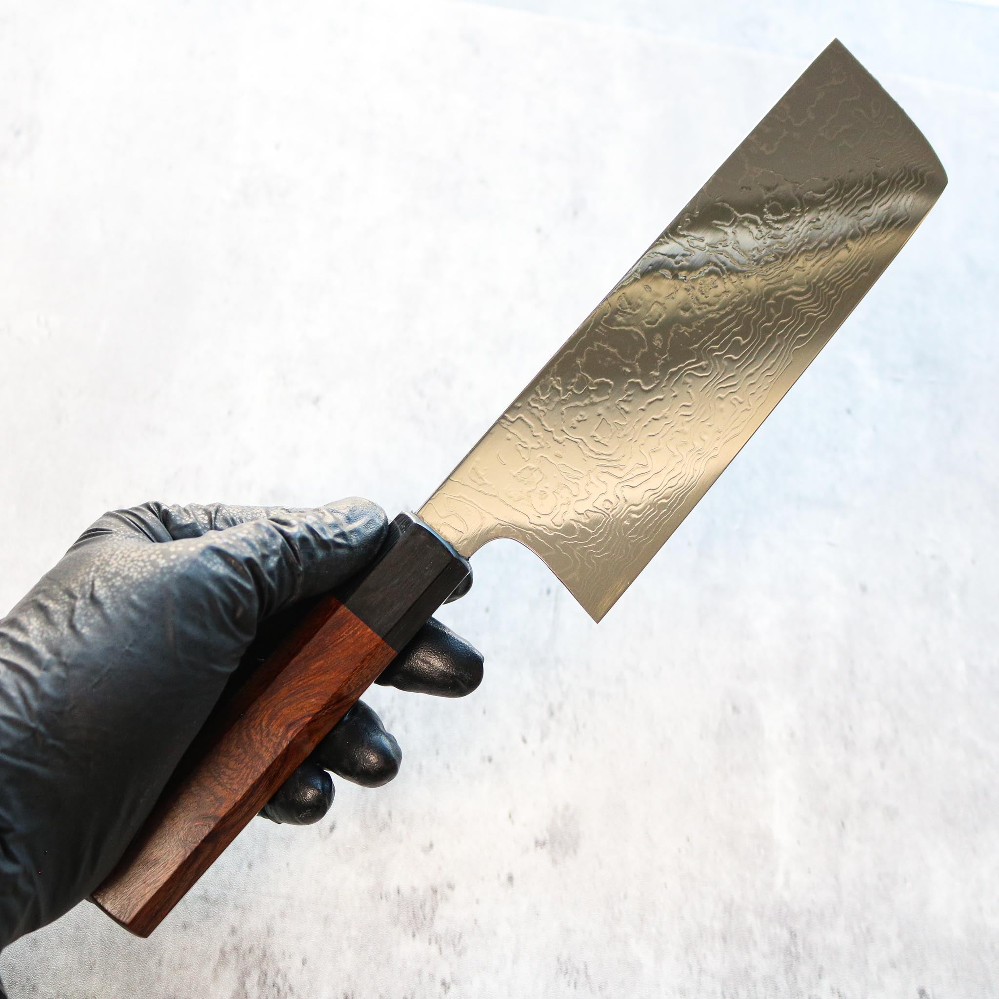 Matsubara Hamono STRIX Damascus Nakiri 165 mm