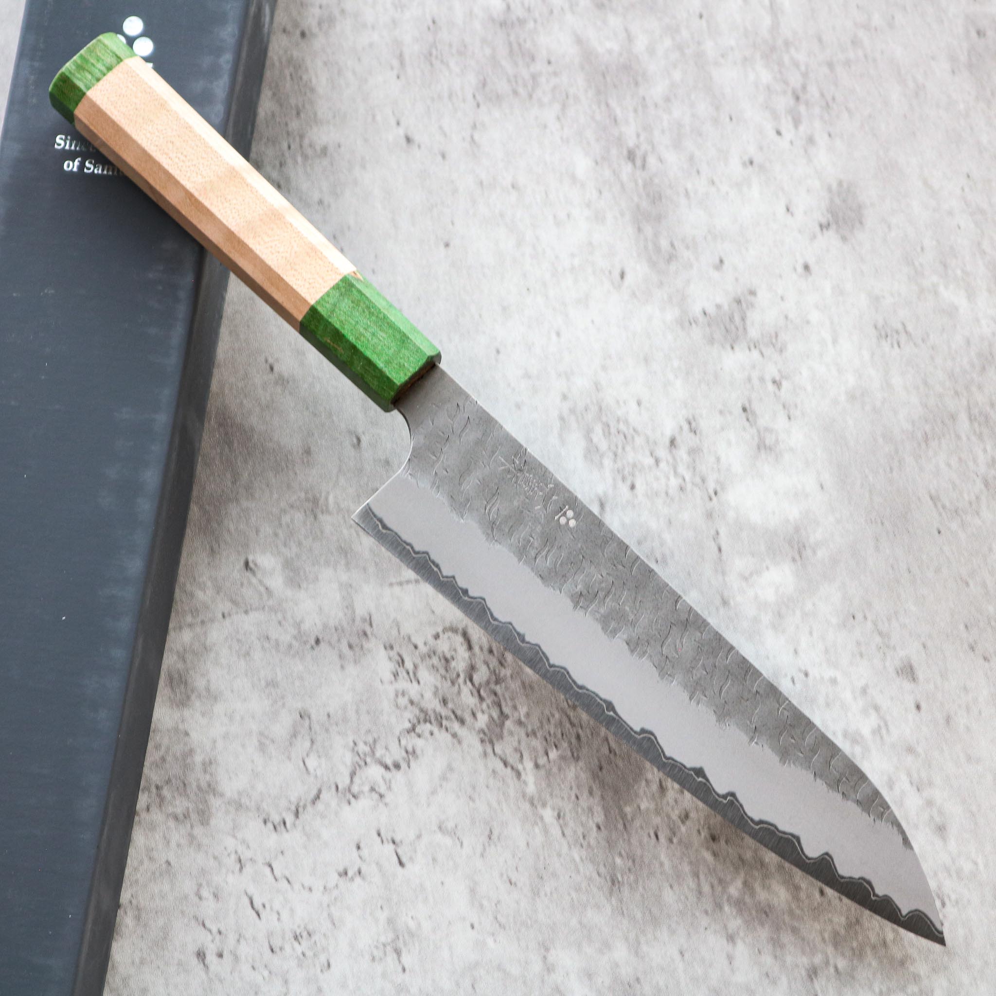 Nigara Hamono AS Tsuchime Migaki Gyuto 195 mm