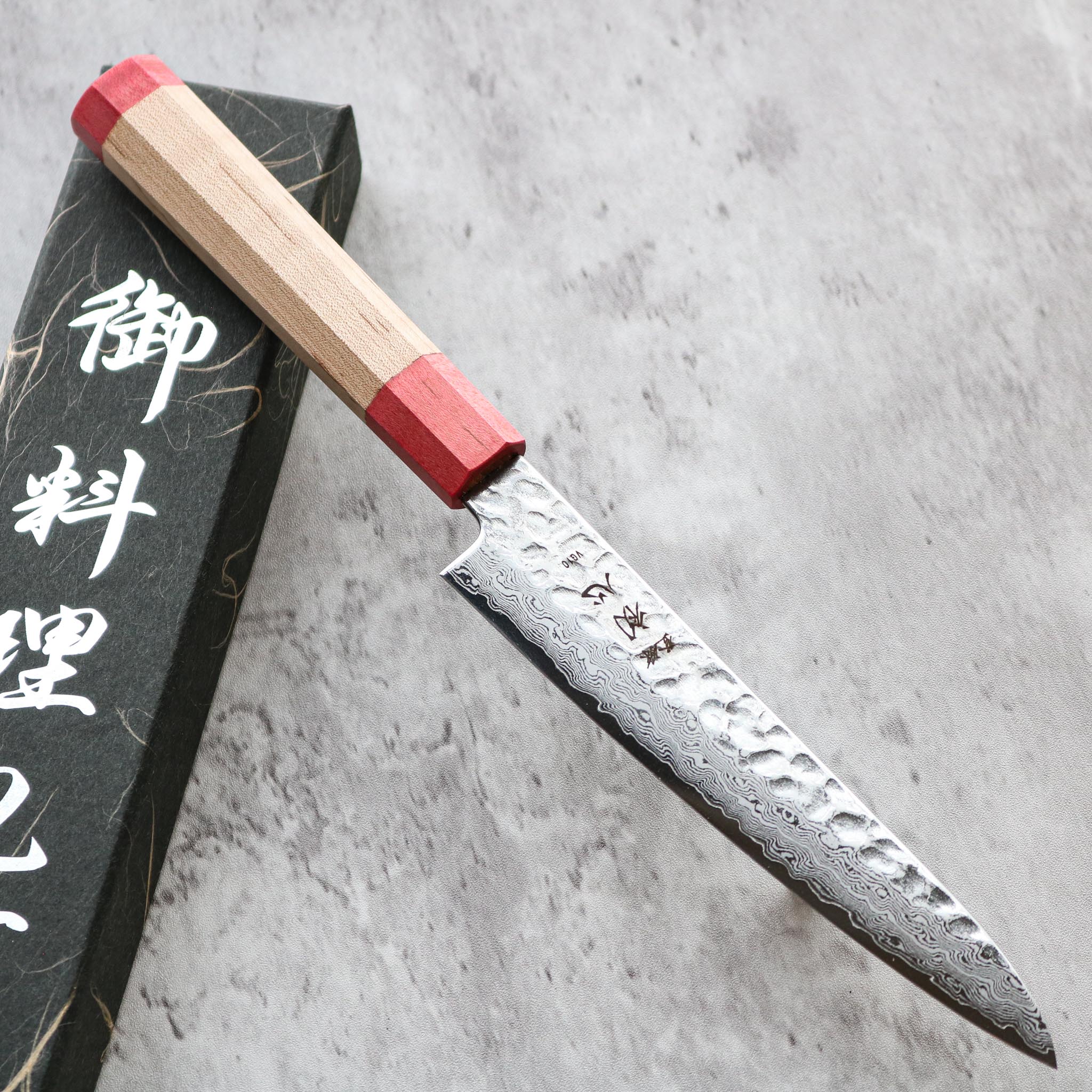 Hatsukokoro Hayabusa Damascus Petty 150 mm