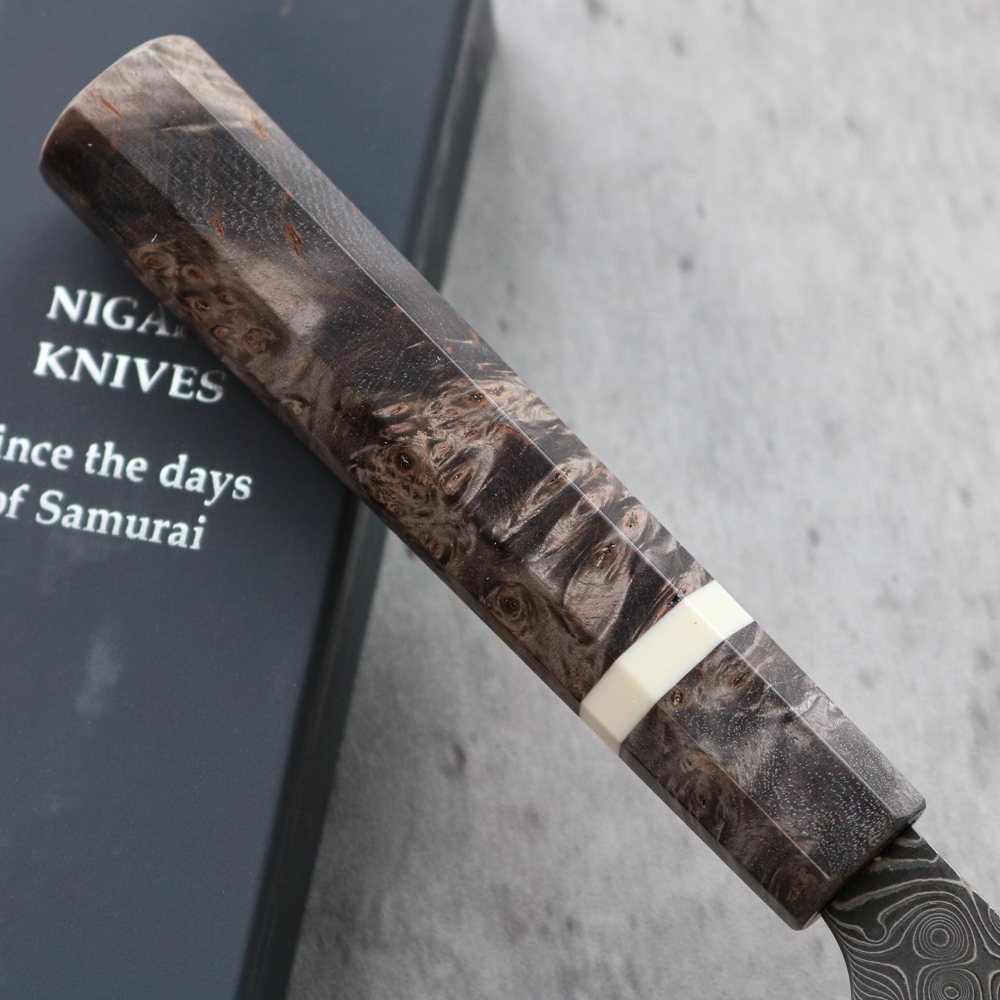 Nigara Hamono Damascus Anmon Petty 145 mm