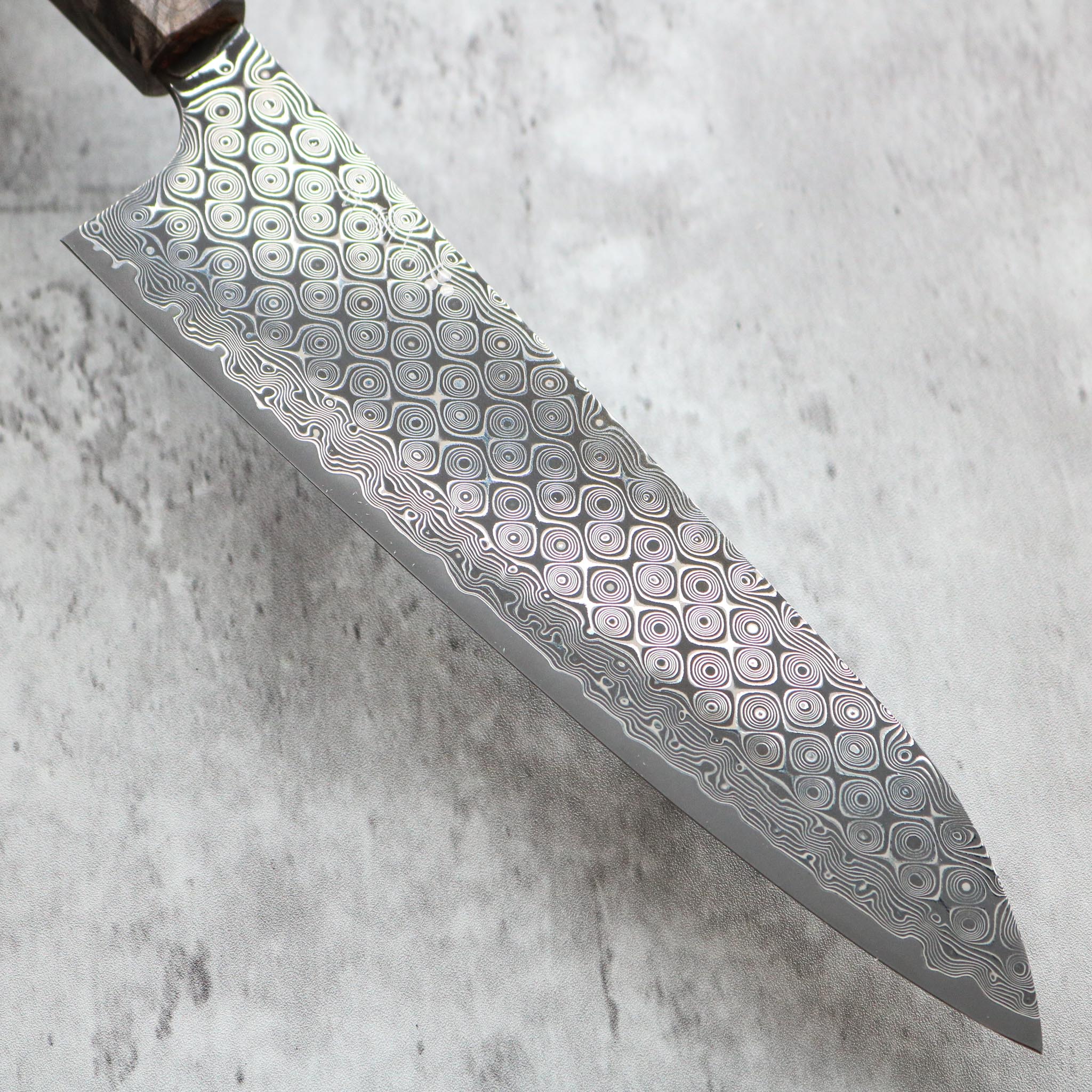 Nigara Hamono Damascus Anmon Gyuto 195 mm
