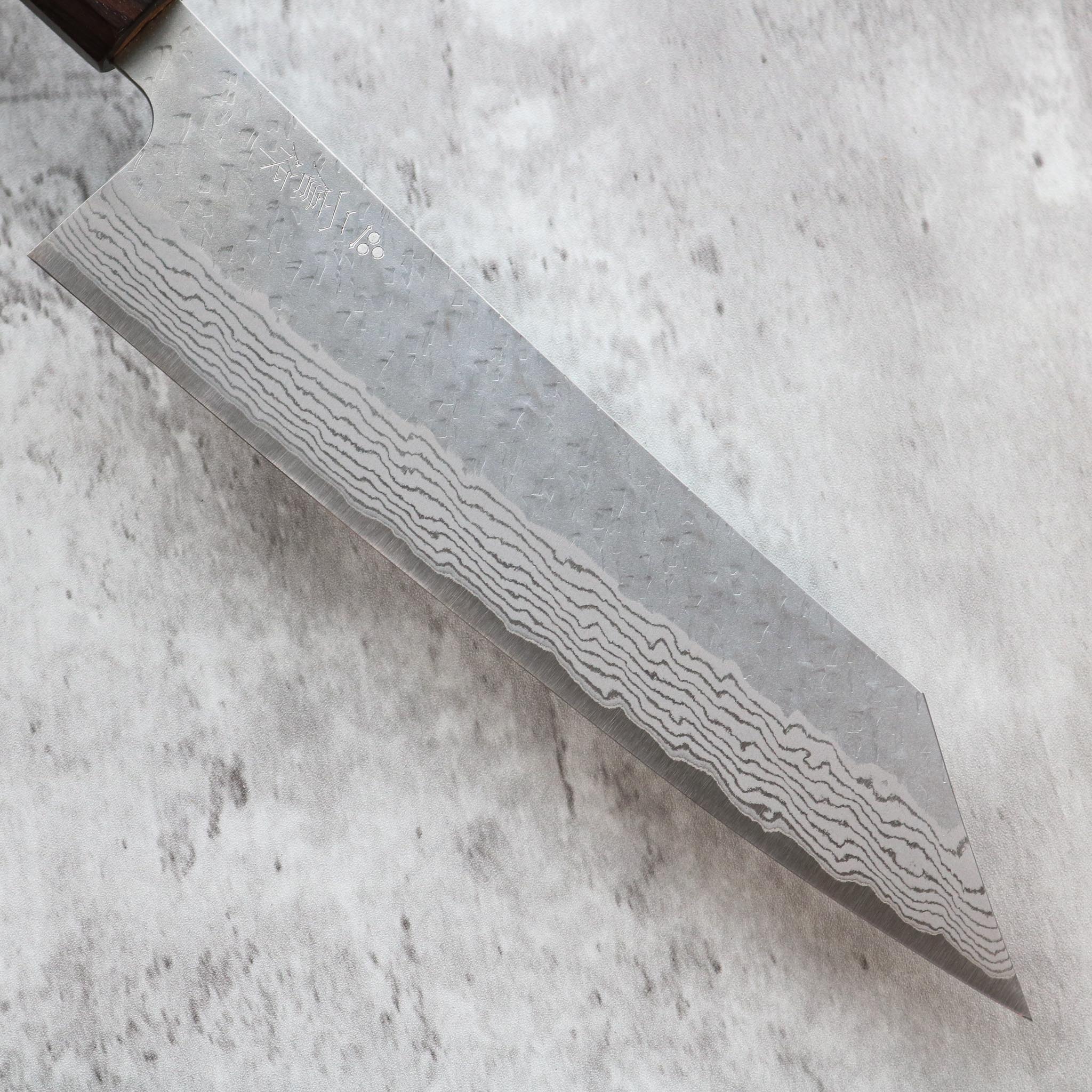 Nigara Hamono Tsuchime Damascus Kiritsuke Gyuto 235 mm