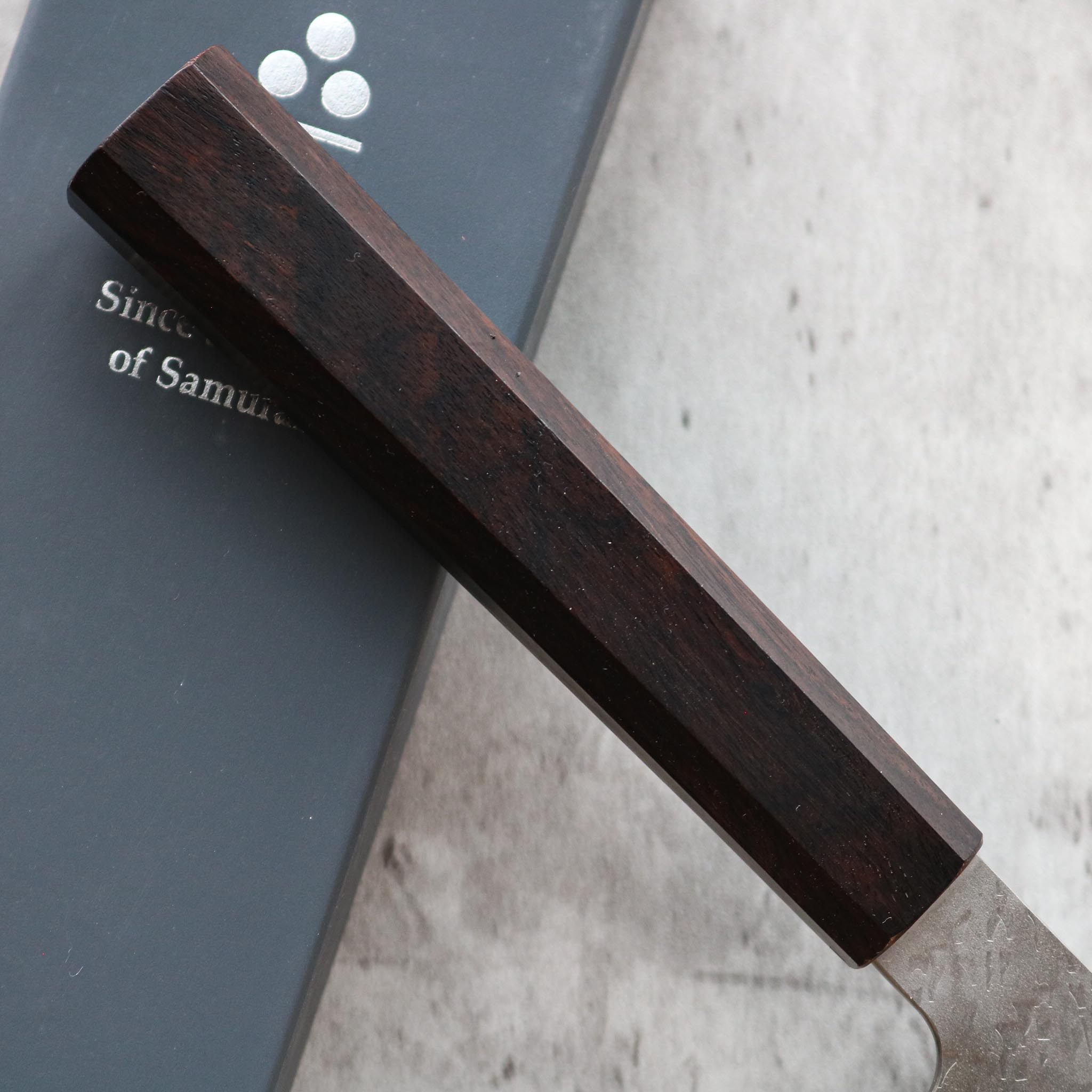 Nigara Hamono Tsuchime Damascus Nakiri 140mm