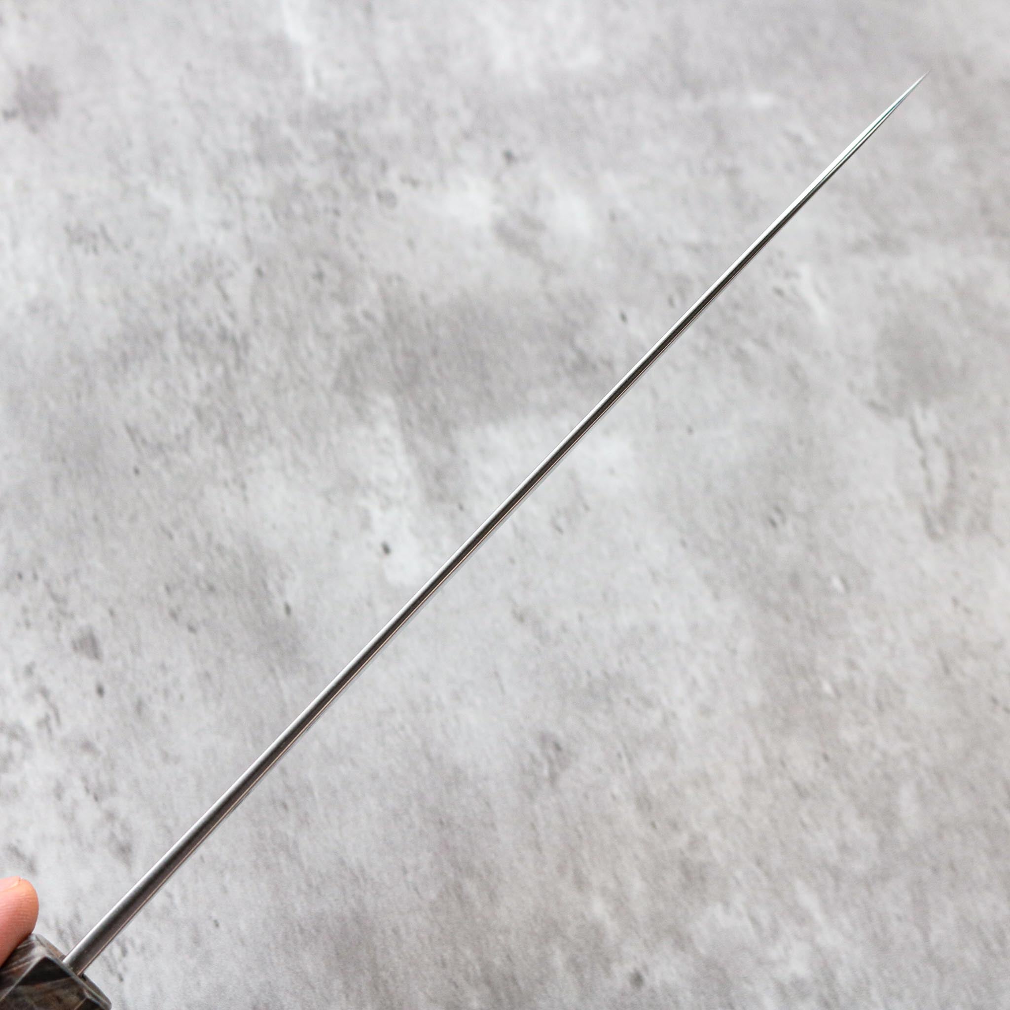 Yoshimi Kato Ginsan Gyuto 215 mm (Stabilized Birch)