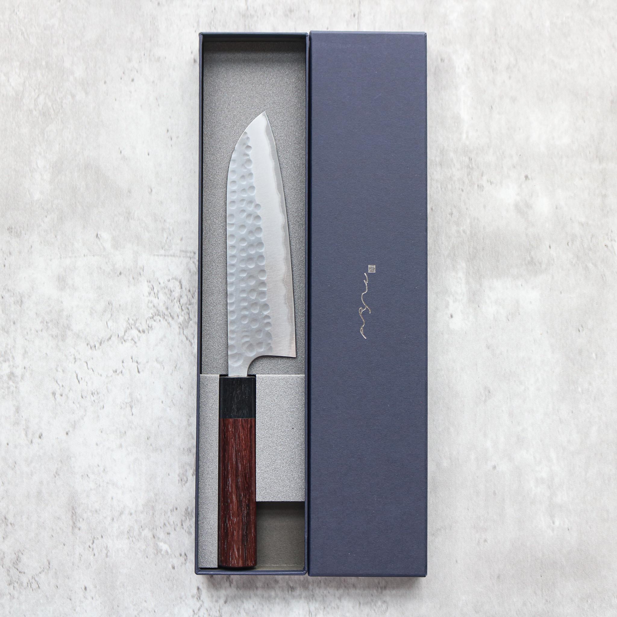 Anryu Hamono AO Santoku 165 mm