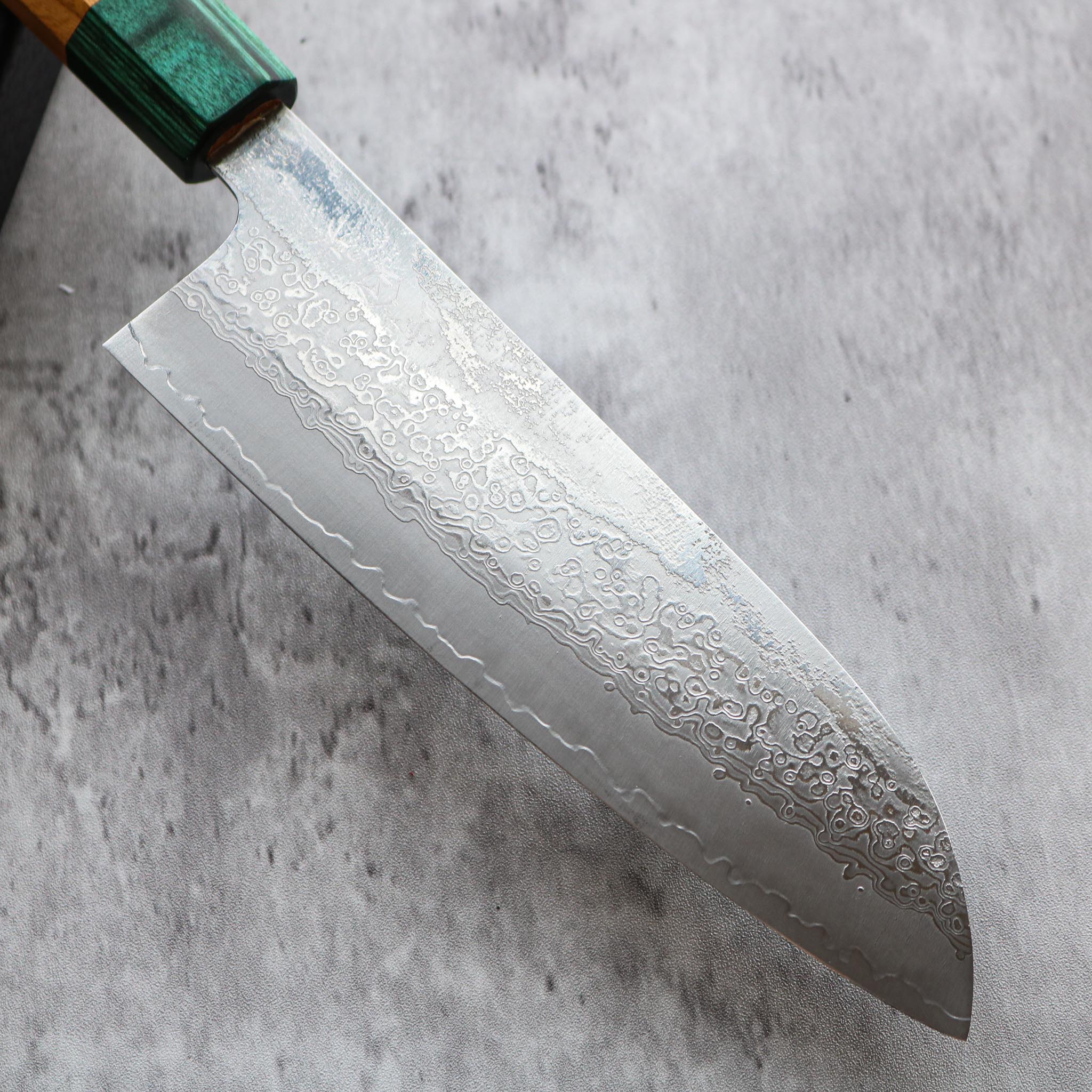 Makoto Kurosaki VG-10W Santoku 165 mm