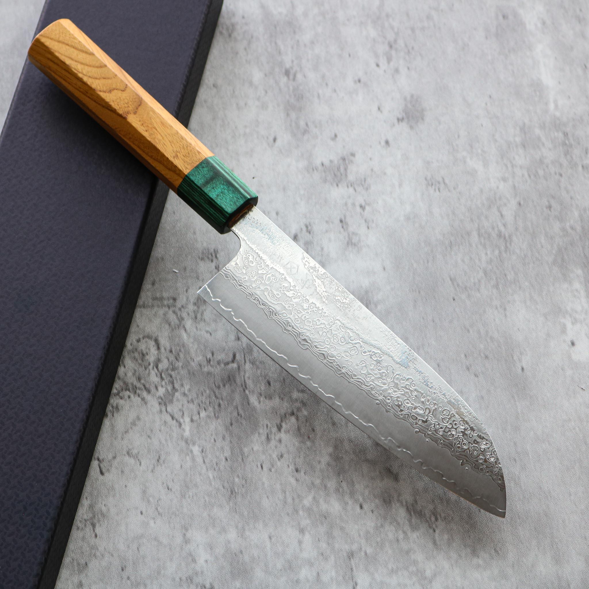 Makoto Kurosaki VG-10W Santoku 165 mm