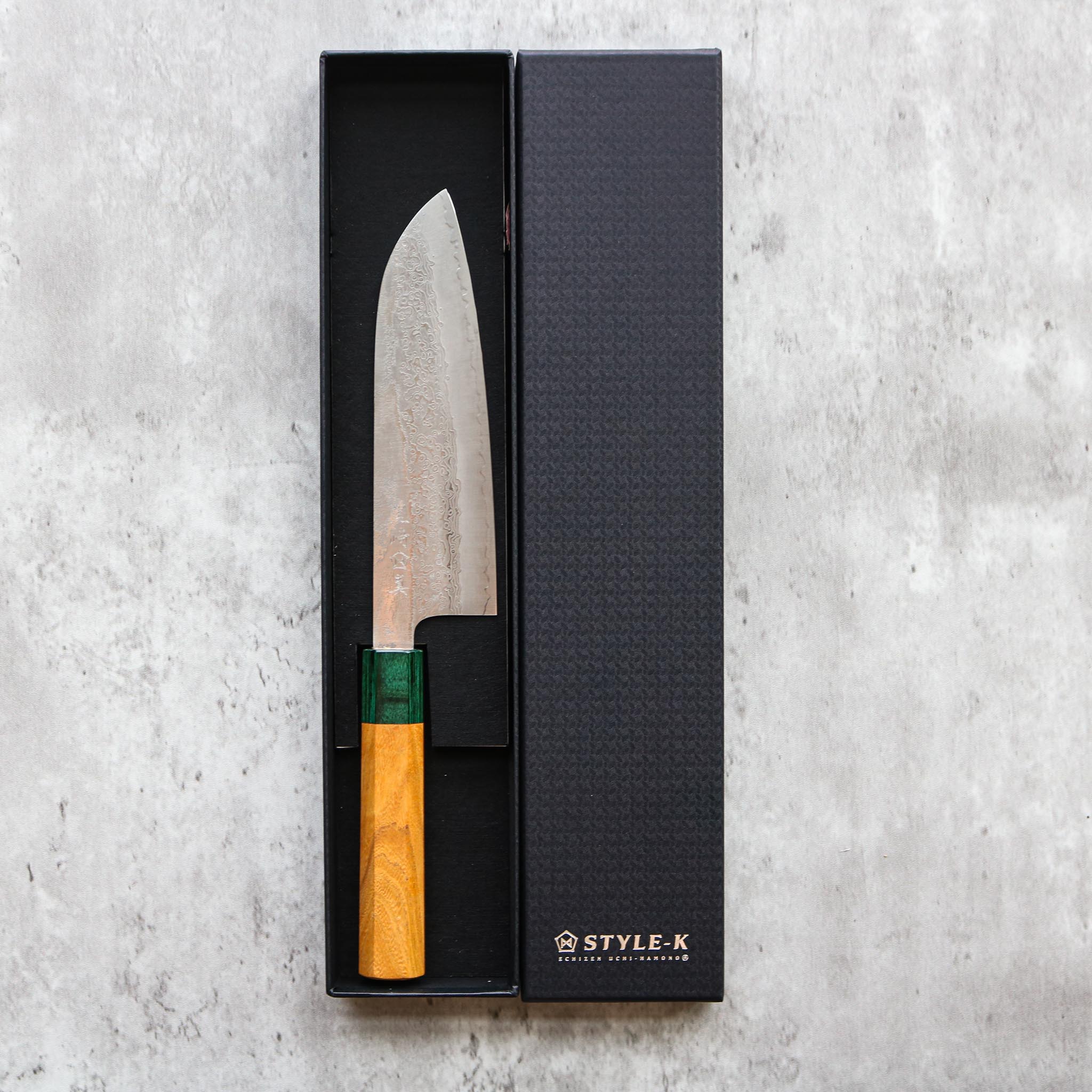 Makoto Kurosaki VG-10W Santoku 165 mm