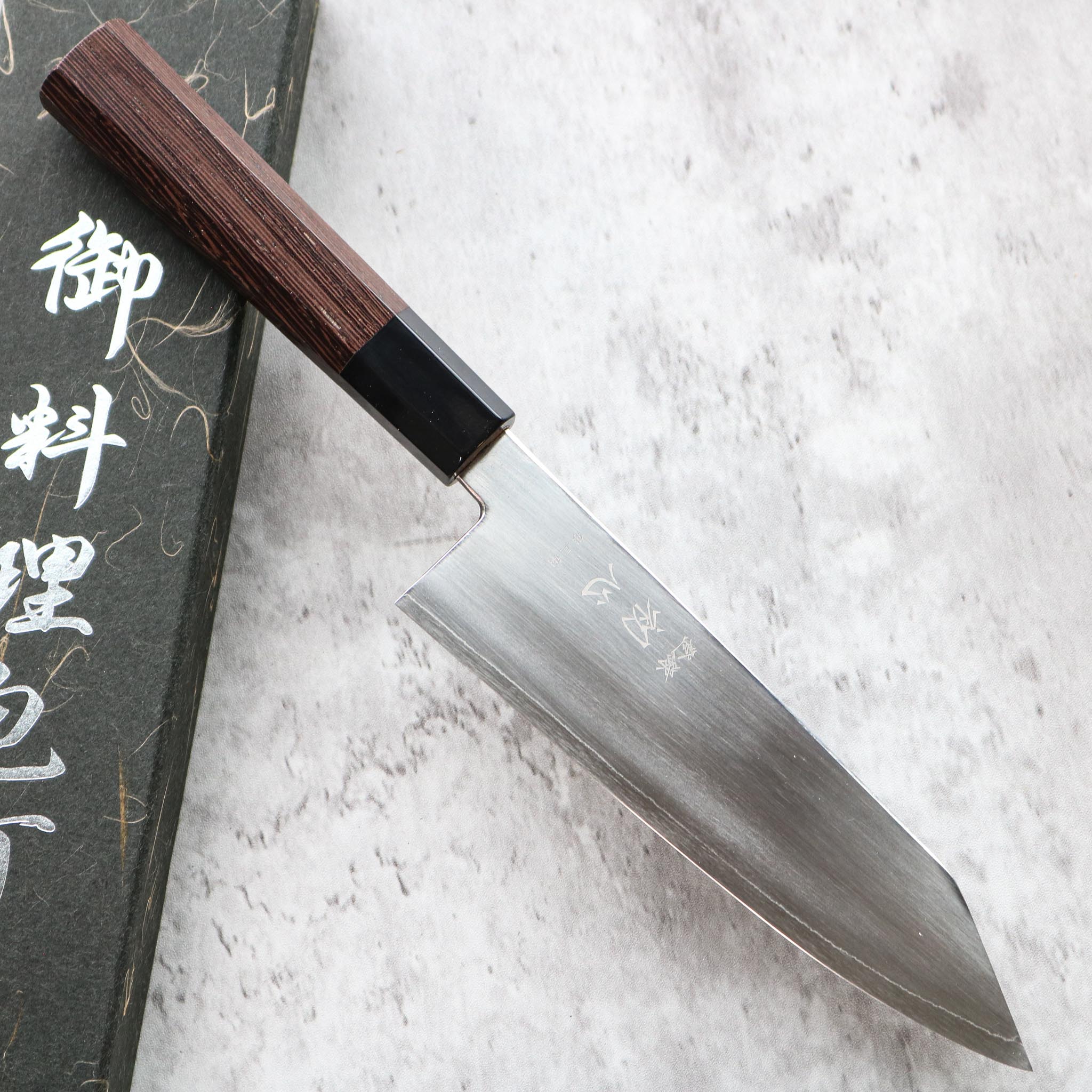 Hatsukokoro Ginsou Bunka 170 mm Wenge Handle