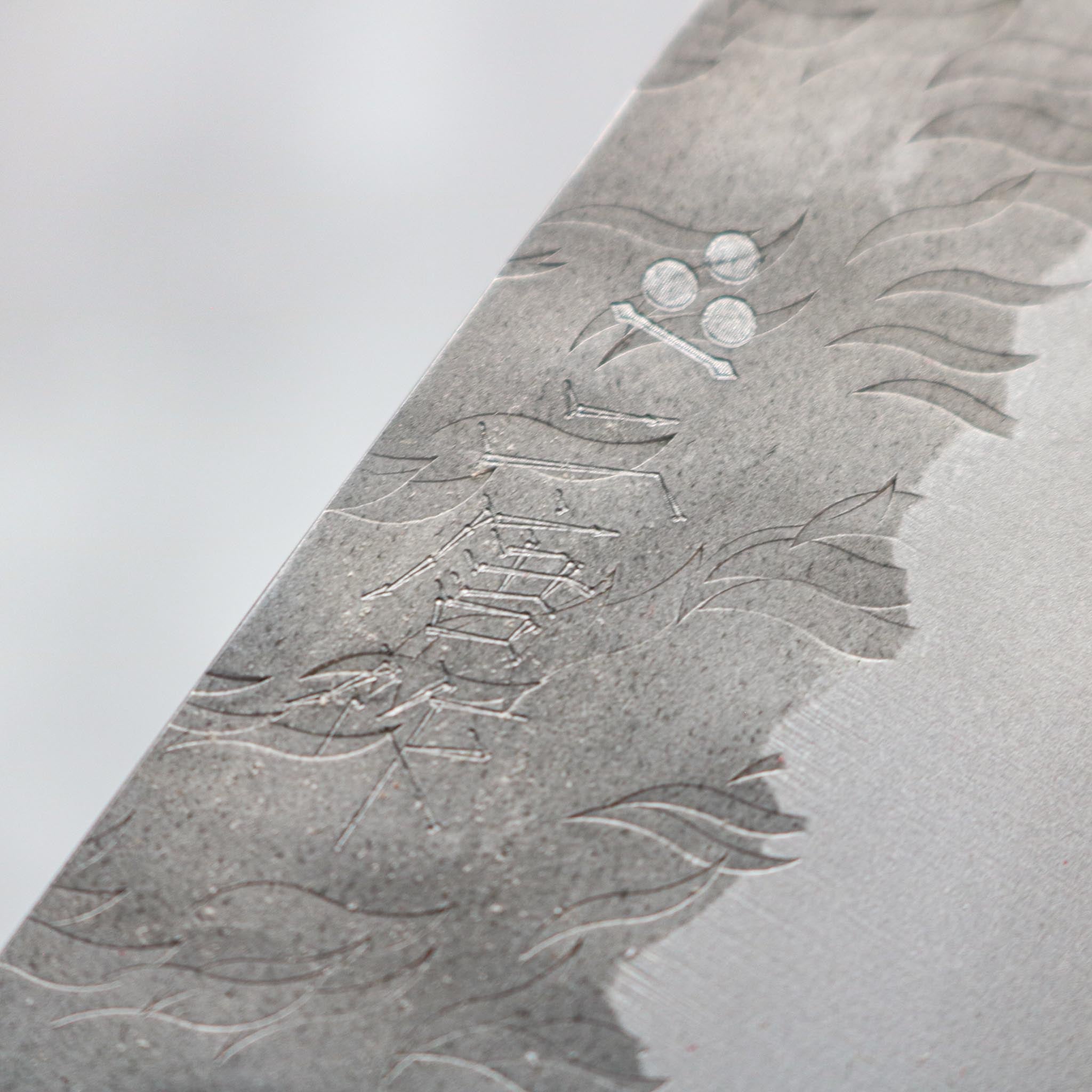 Nigara Hamono AS Tsuchime Migaki Gyuto 195 mm