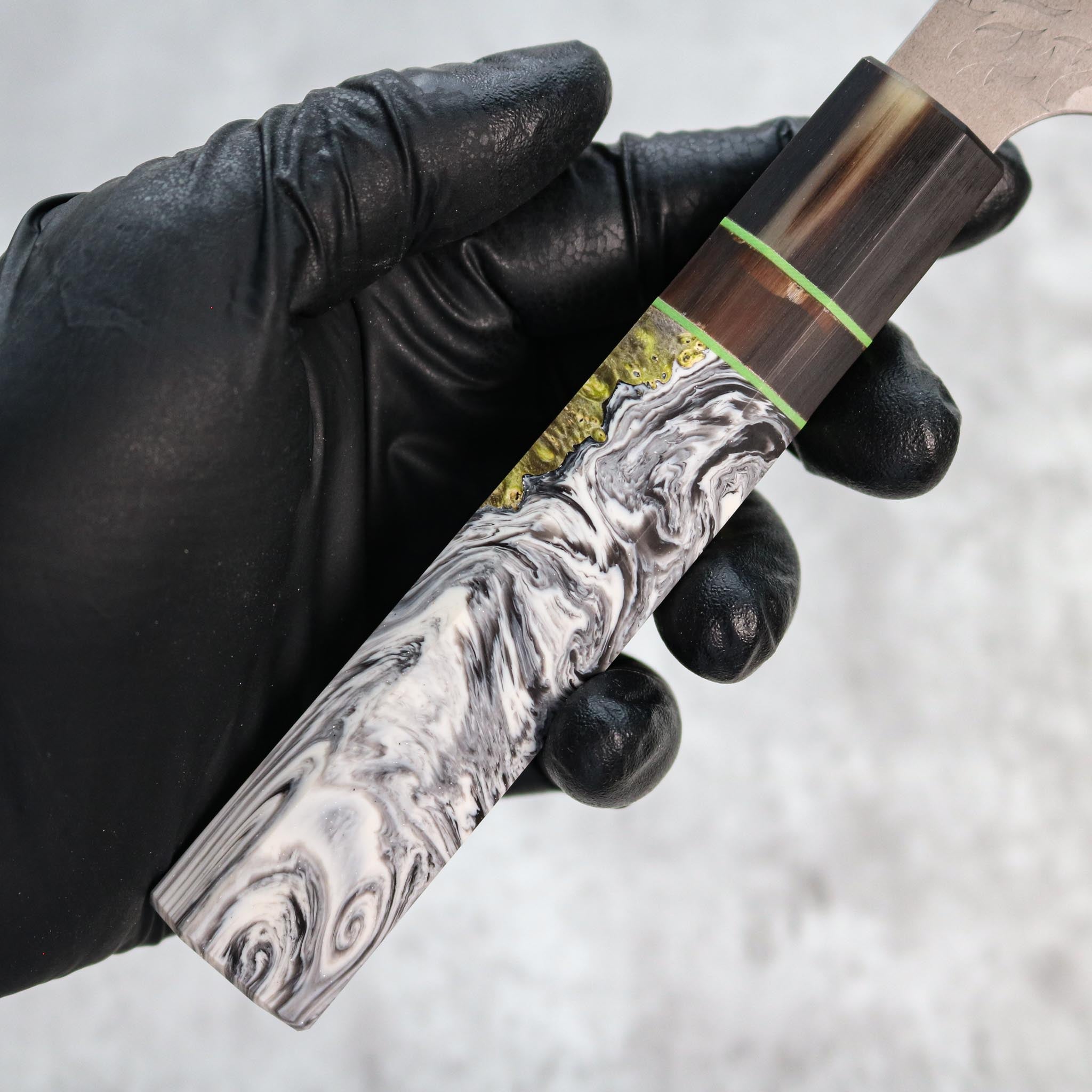 Nigara Hamono AS Tsuchime Migaki Gyuto 195 mm