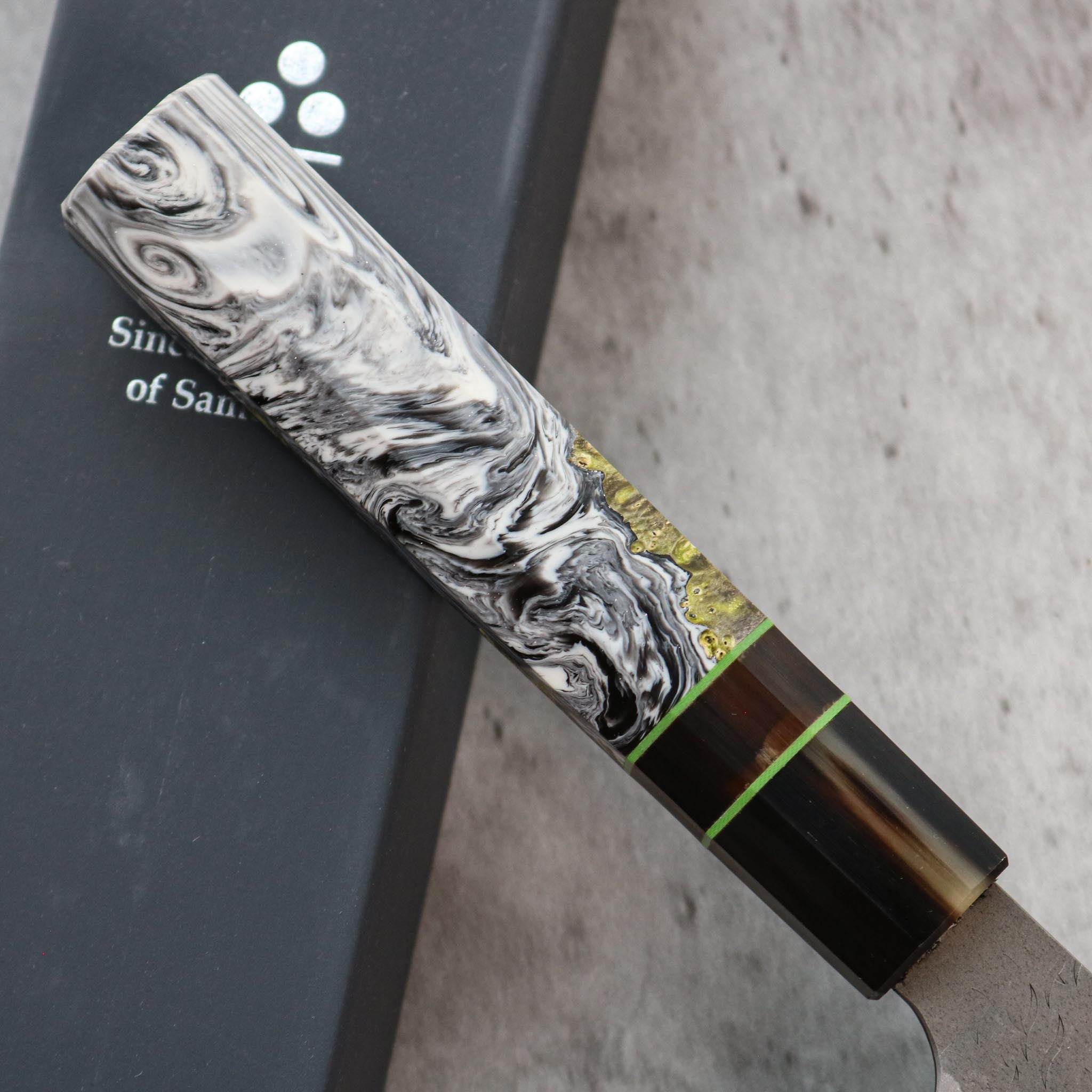 Nigara Hamono AS Tsuchime Migaki Gyuto 195 mm