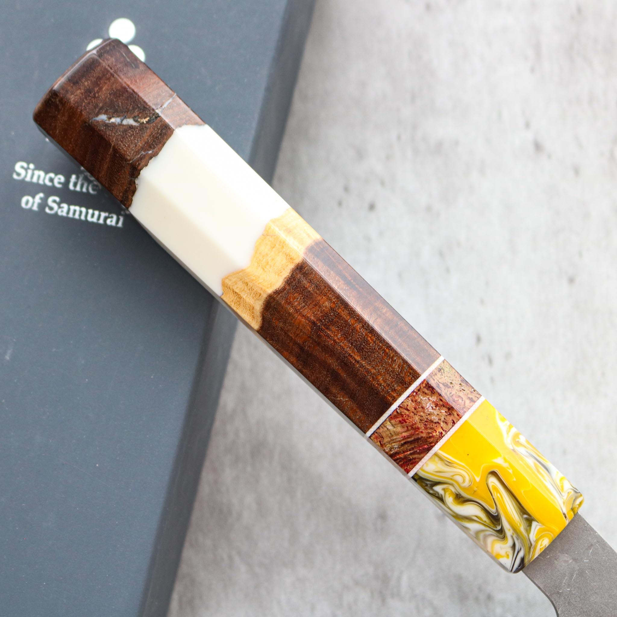 Nigara Hamono Tsuchime Damascus Gyuto 235 mm