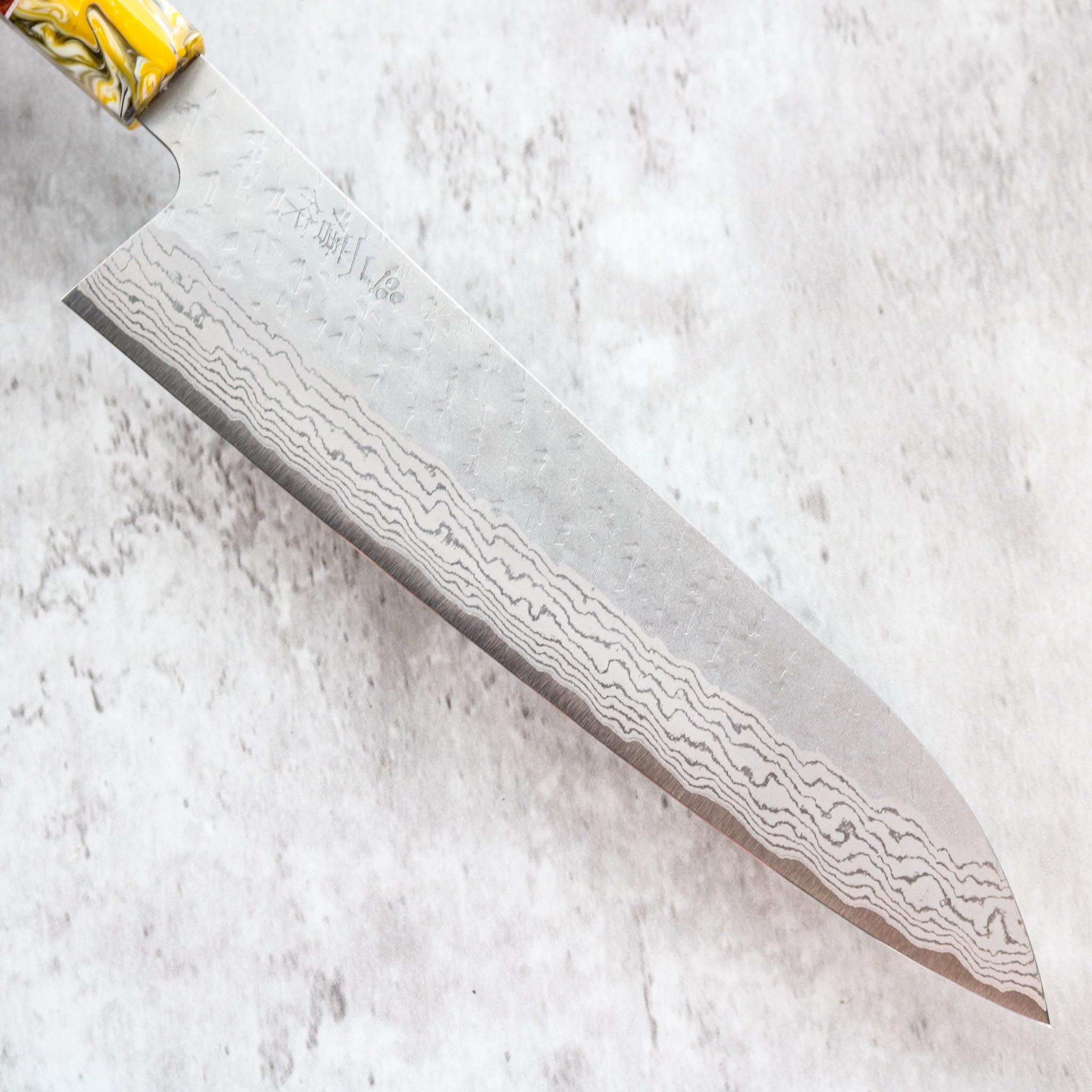Nigara Hamono Tsuchime Damascus Gyuto 235 mm