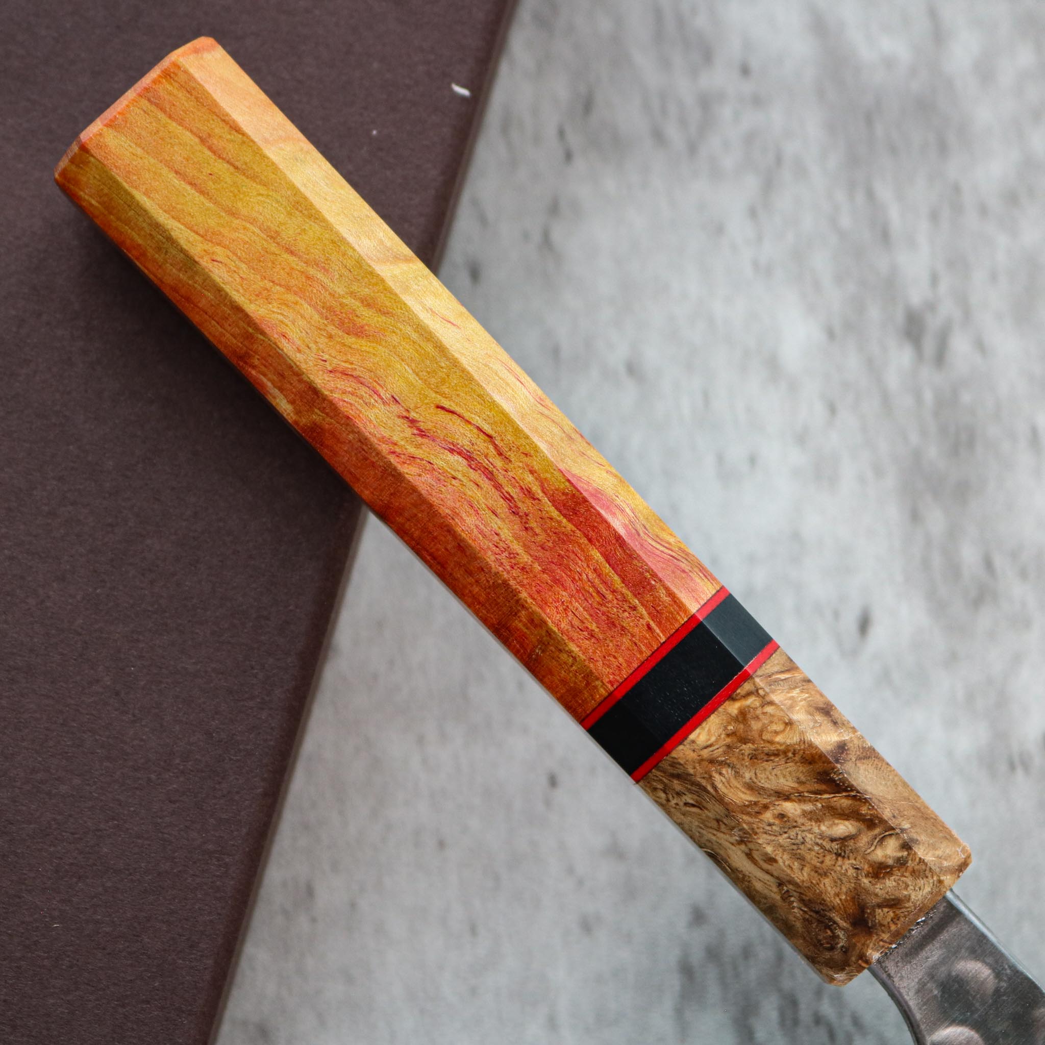 Yoshimi Kato Ginsan Gyuto 215 mm