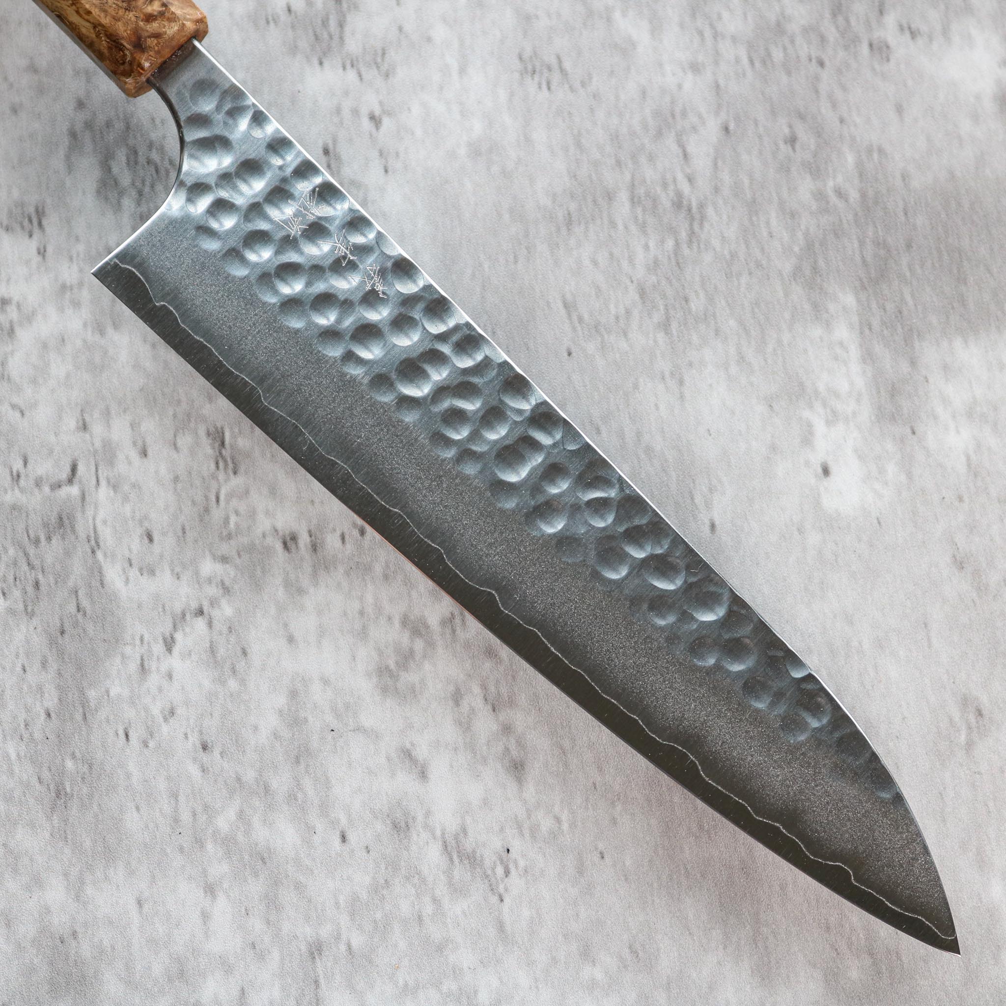 Yoshimi Kato Ginsan Gyuto 215 mm