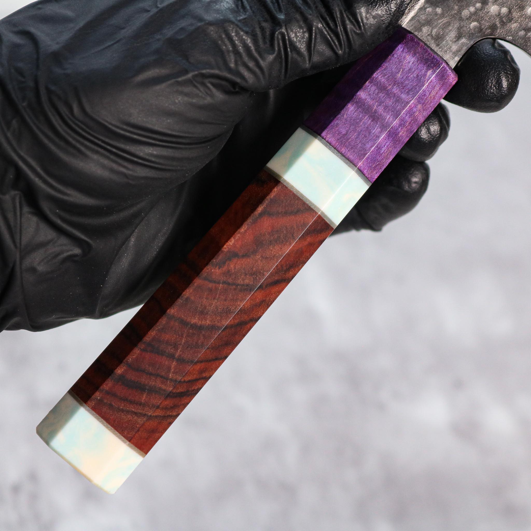 Makoto Kurosaki Damascus Tsuchime Nakiri 165 mm