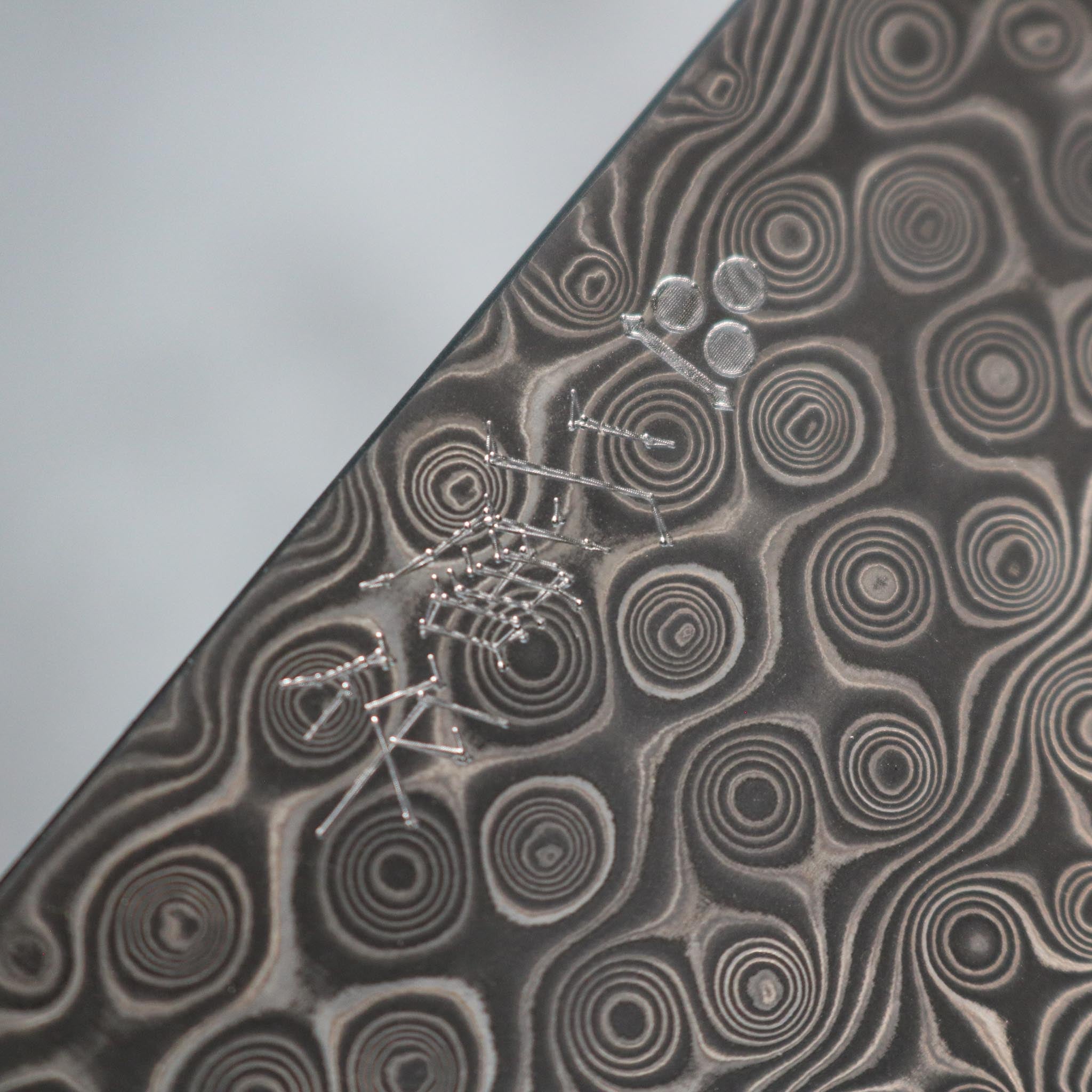 Nigara Hamono Damascus Anmon Gyuto 195 mm