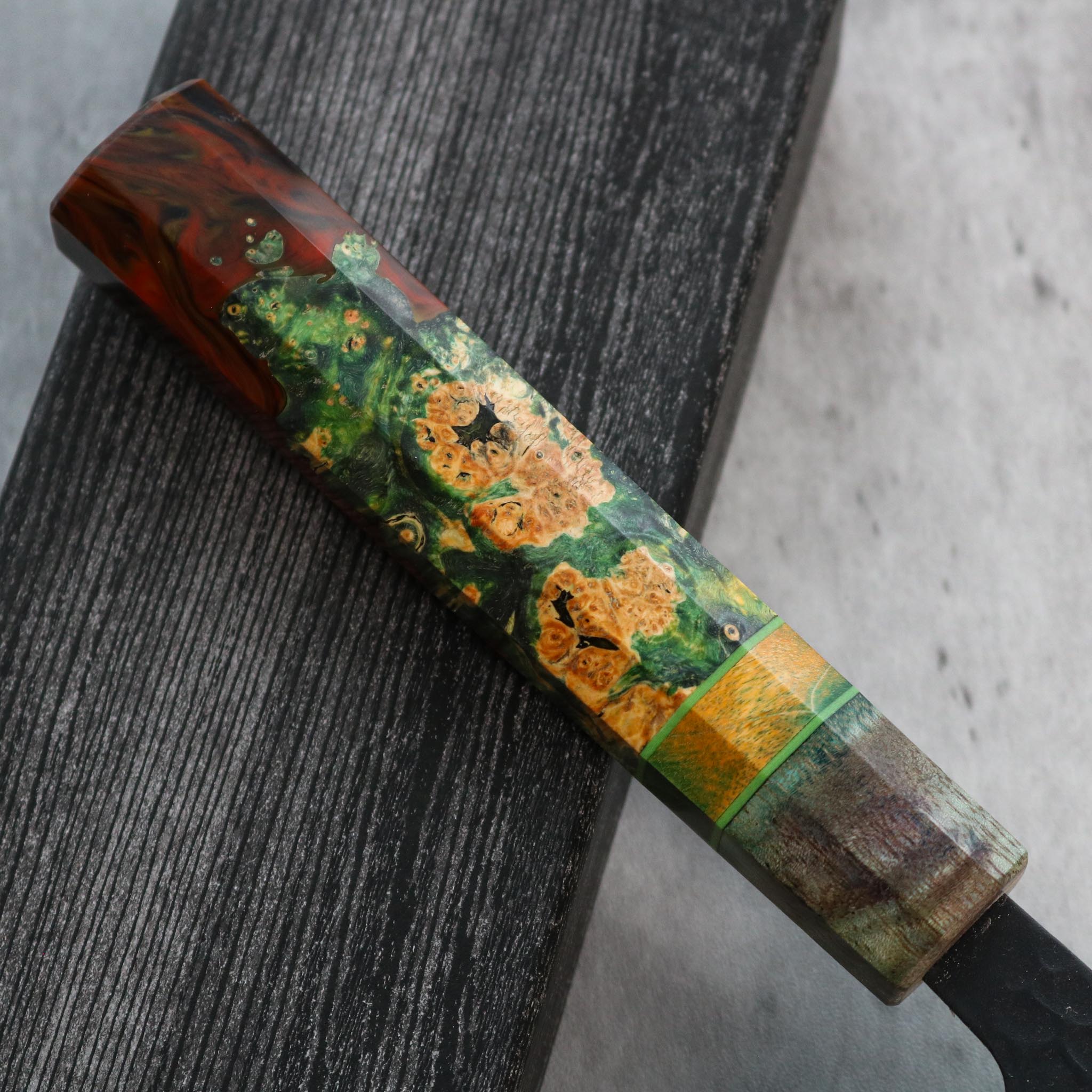 Ittetsu Tsuchime Kurouchi Kiritsuke 215  mm