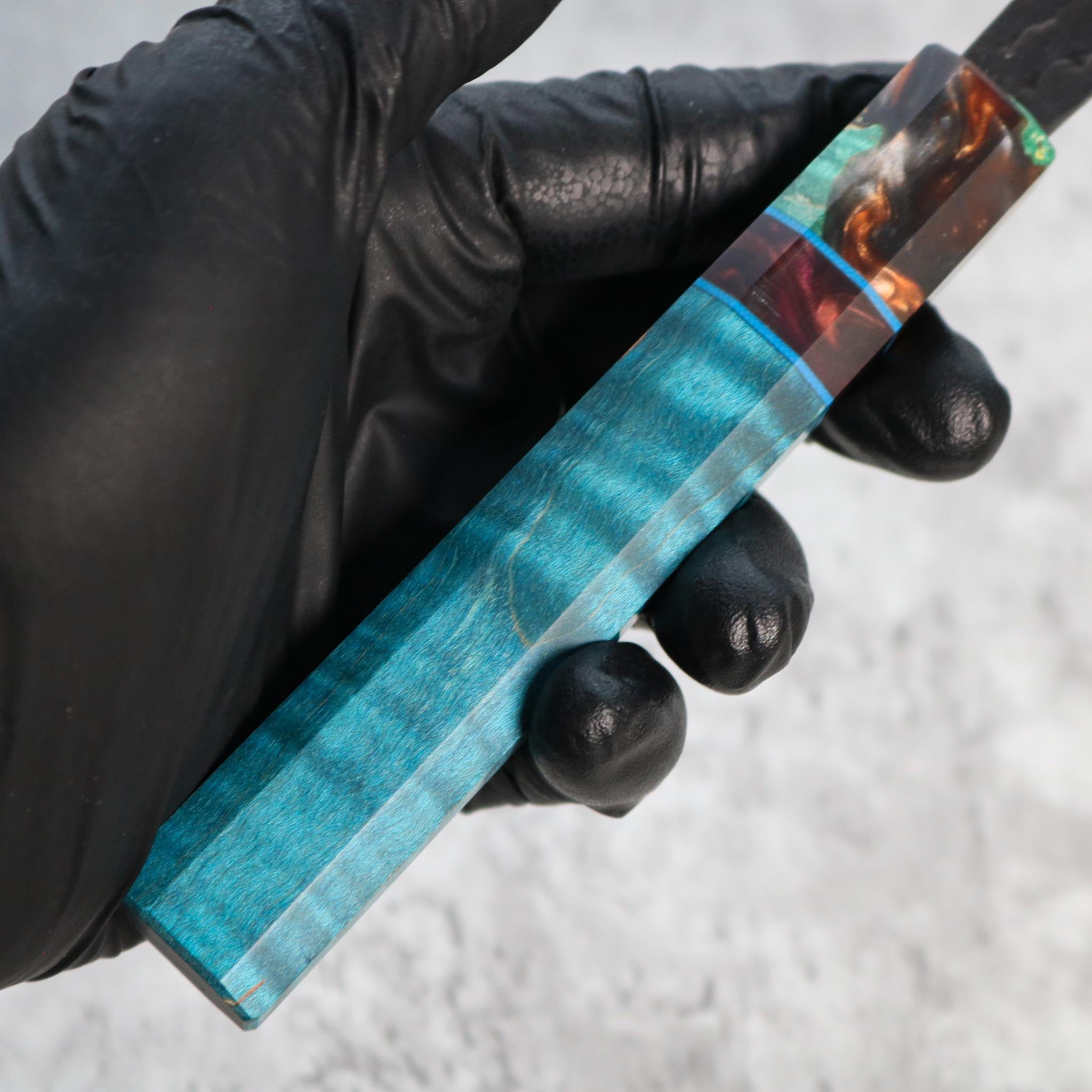 Ittetsu Tsuchime Kurouchi Kiritsuke 215  mm