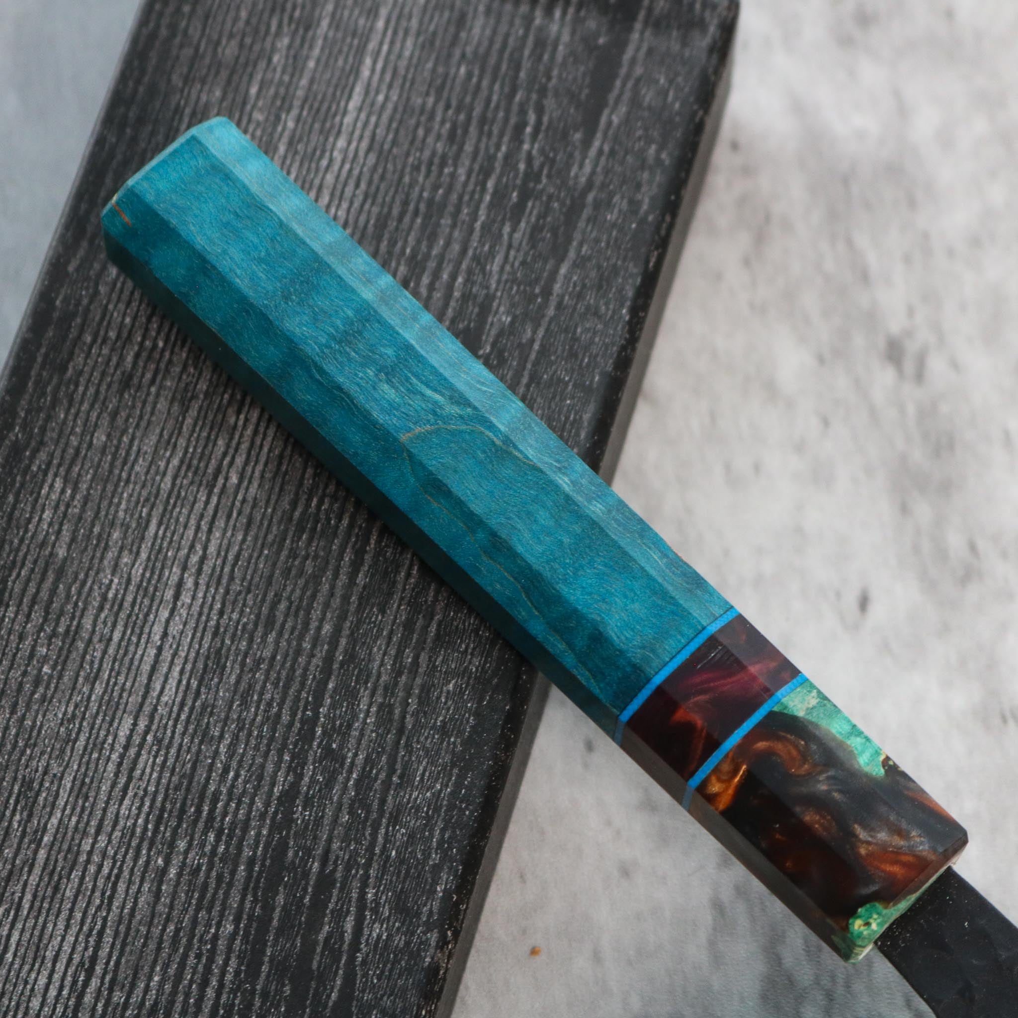 Ittetsu Tsuchime Kurouchi Kiritsuke 215  mm