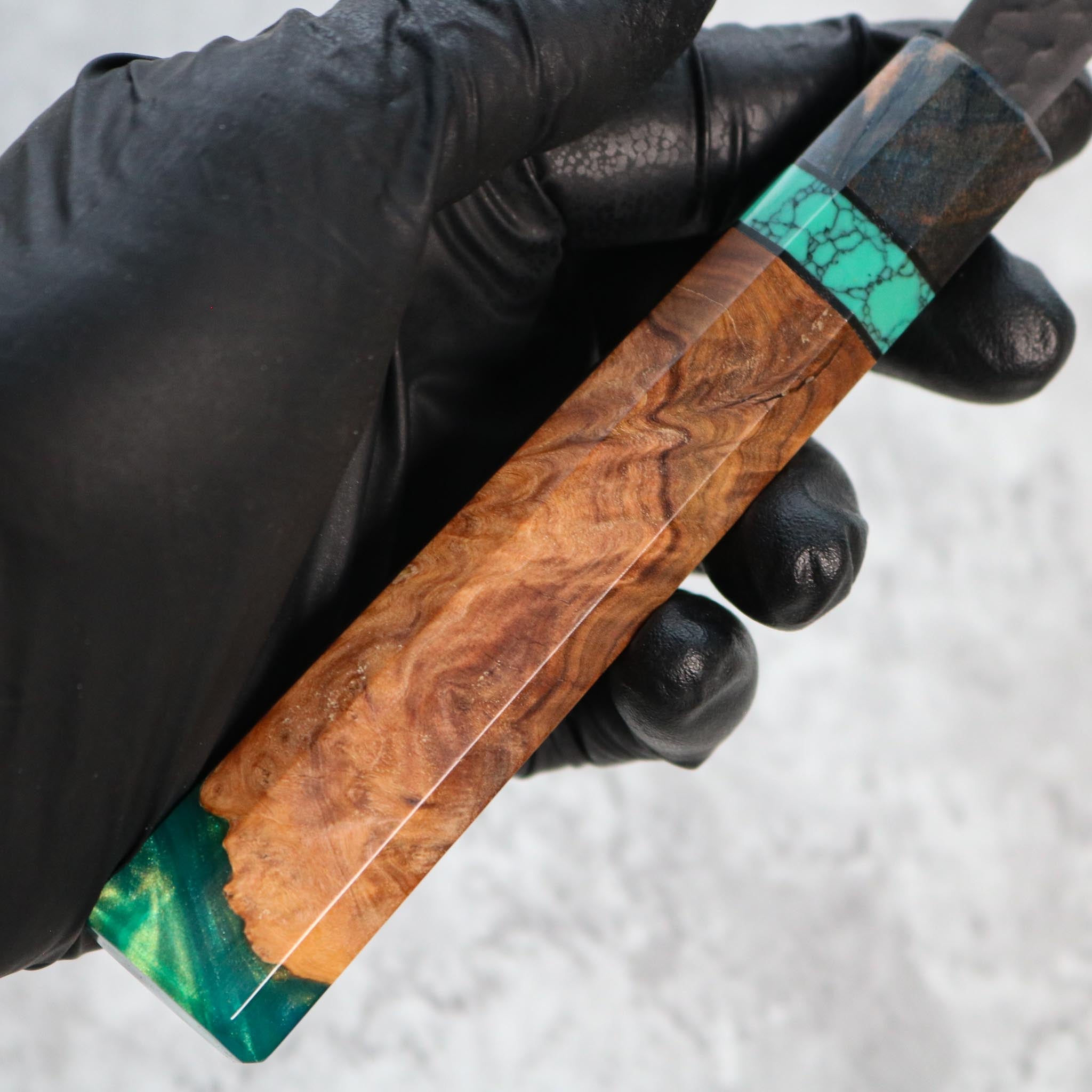 Ittetsu Tsuchime Kurouchi Kiritsuke 215  mm